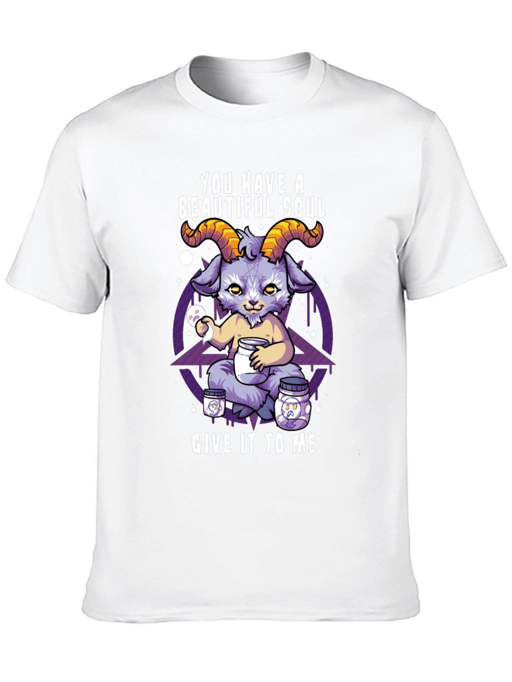 Beautiful Soul Goat T-Shirt - Unique Graphic Tee