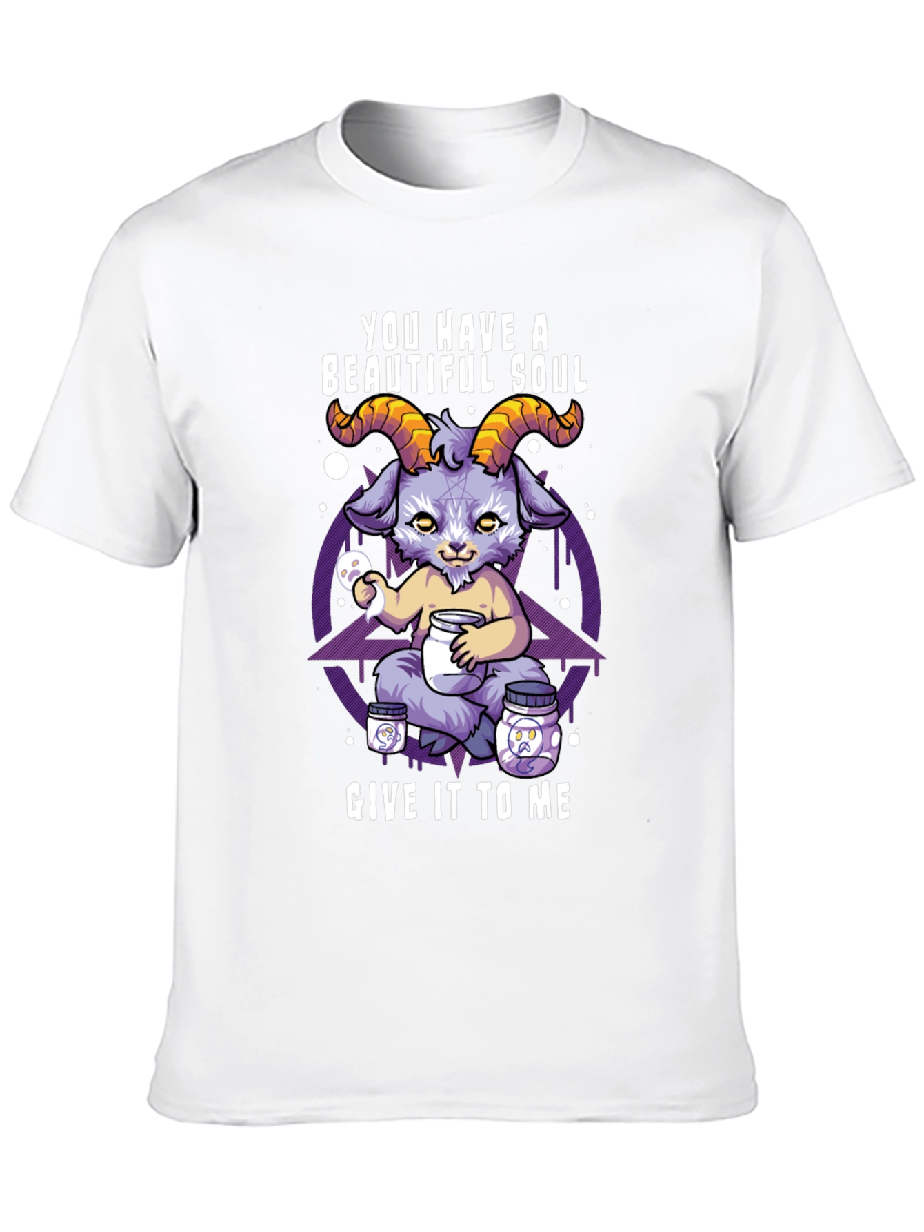 Beautiful Soul Goat T-Shirt - Unique Graphic Tee