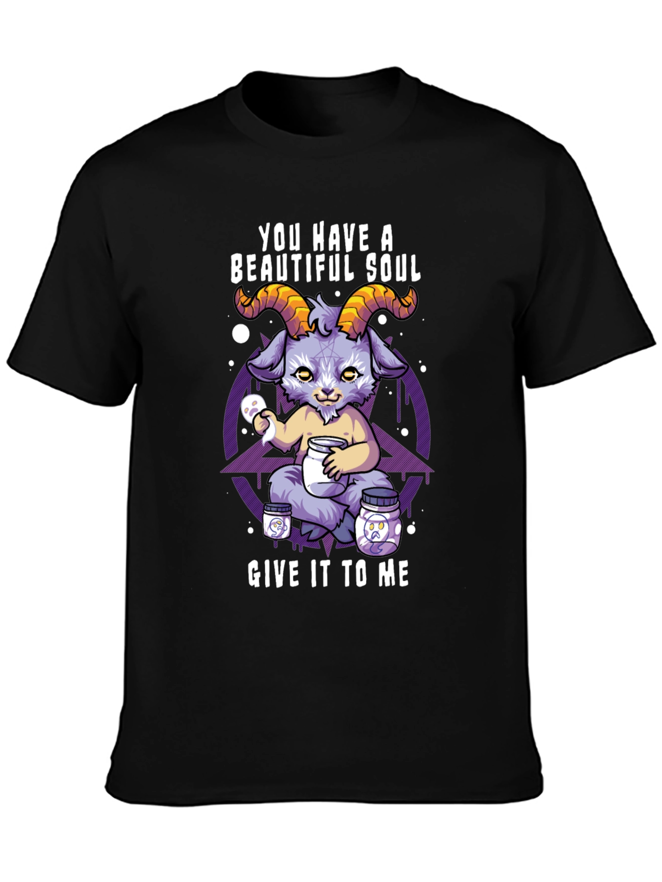 Beautiful Soul Goat T-Shirt - Unique Graphic Tee