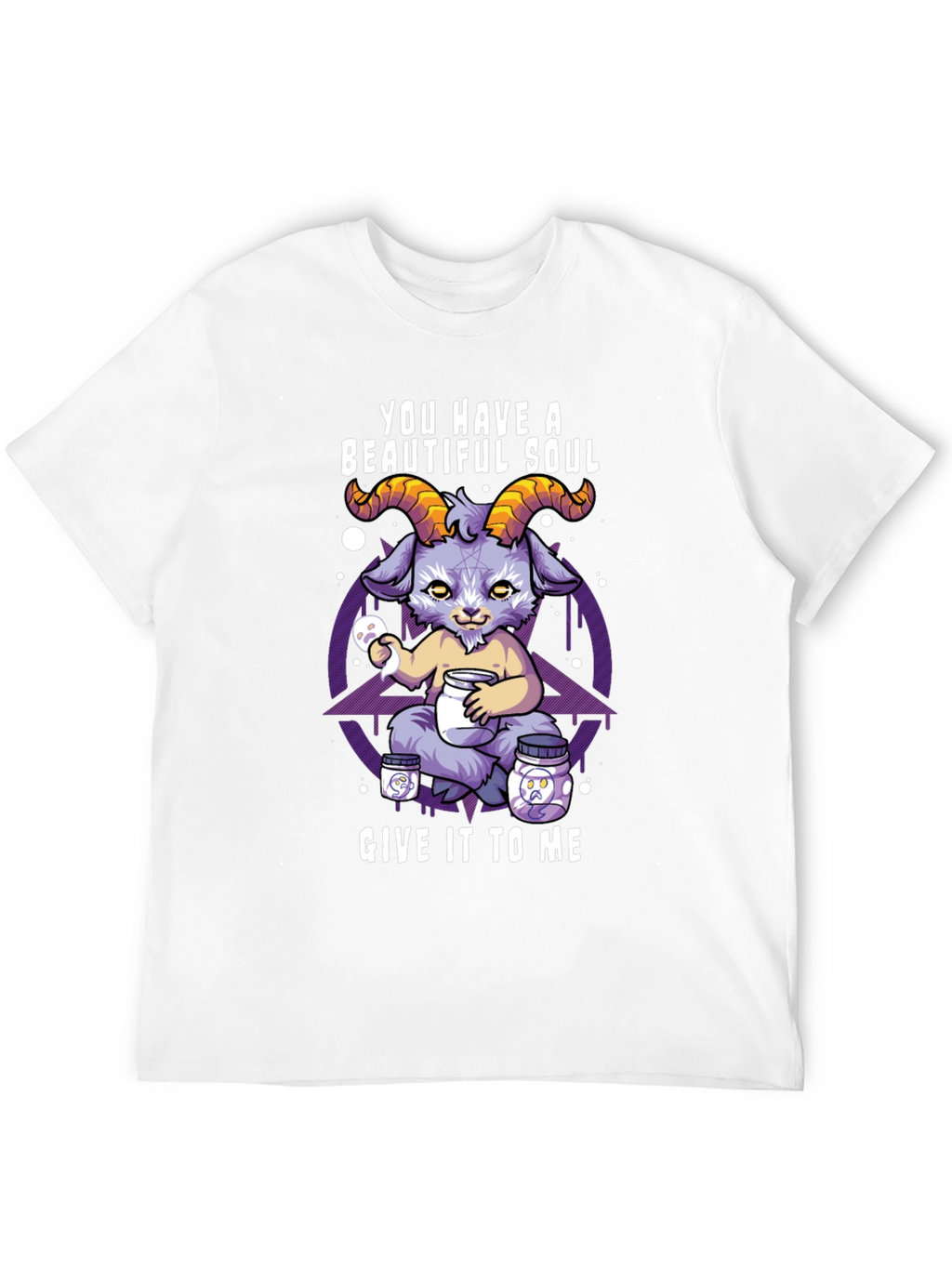 Beautiful Soul Goat T-Shirt - Unique Graphic Tee