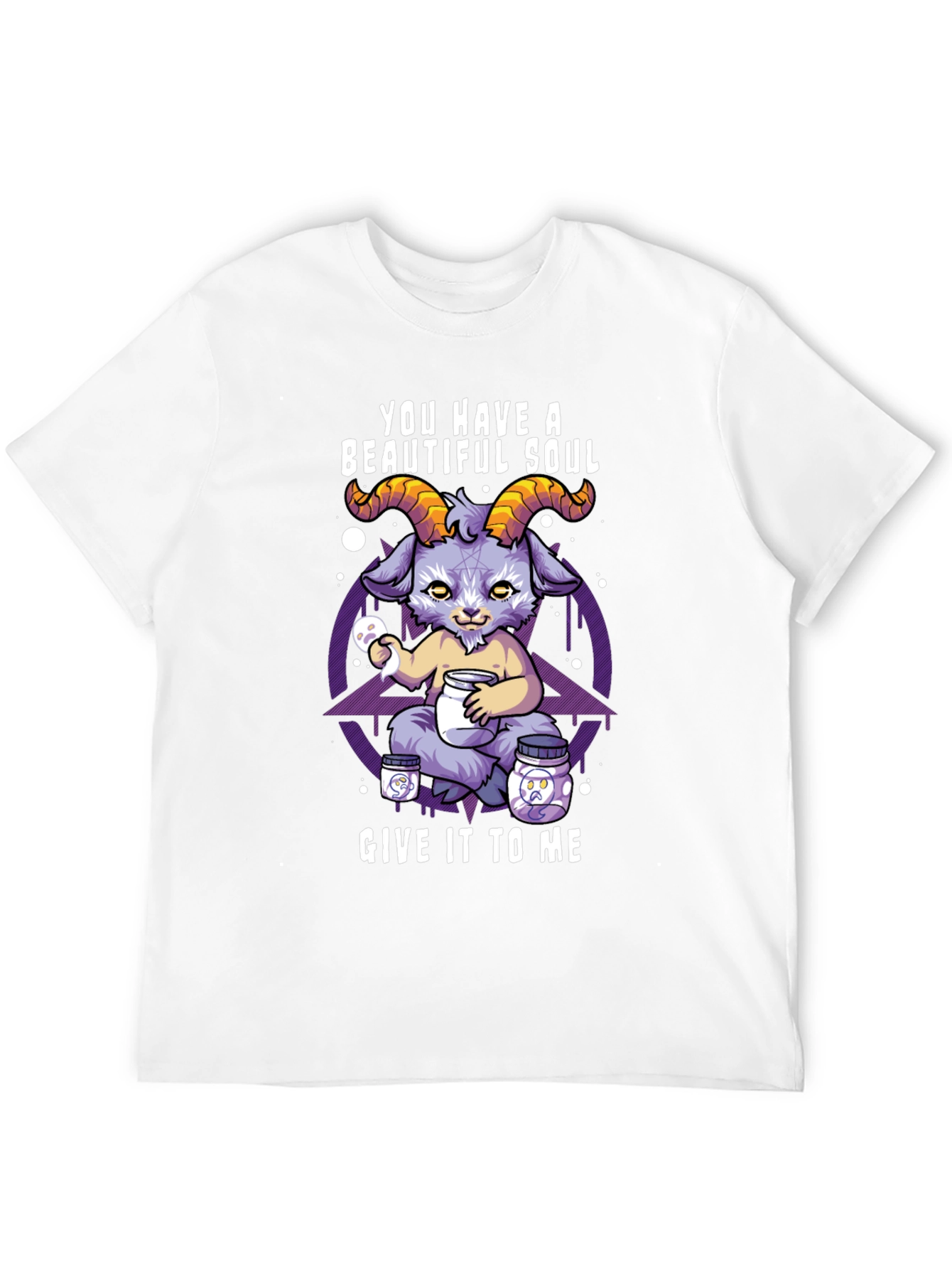 Beautiful Soul Goat T-Shirt - Unique Graphic Tee