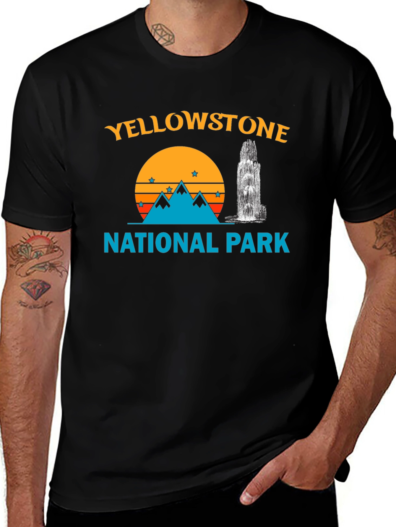 Yellowstone National Park Graphic T-Shirt