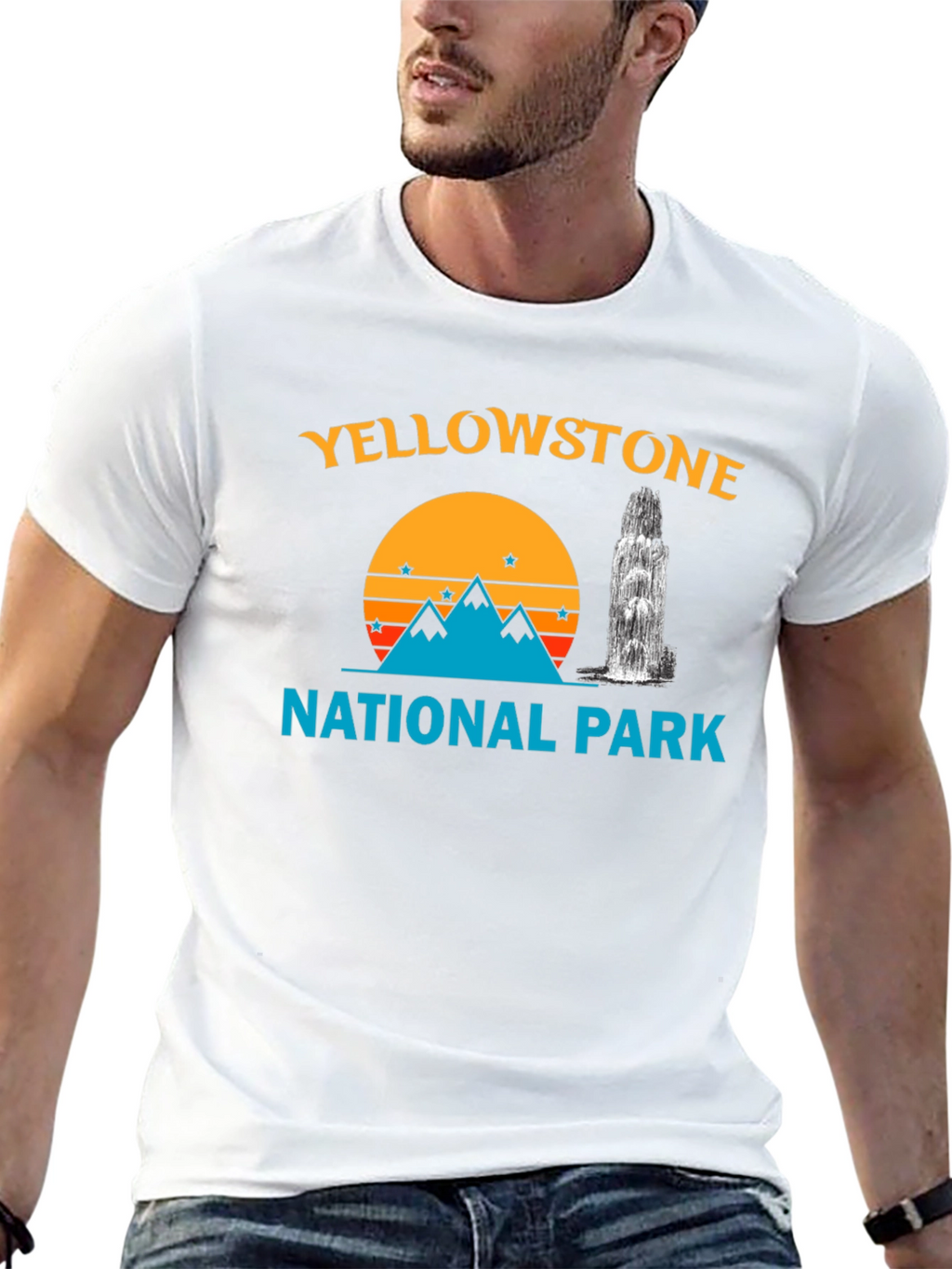Yellowstone National Park Graphic T-Shirt