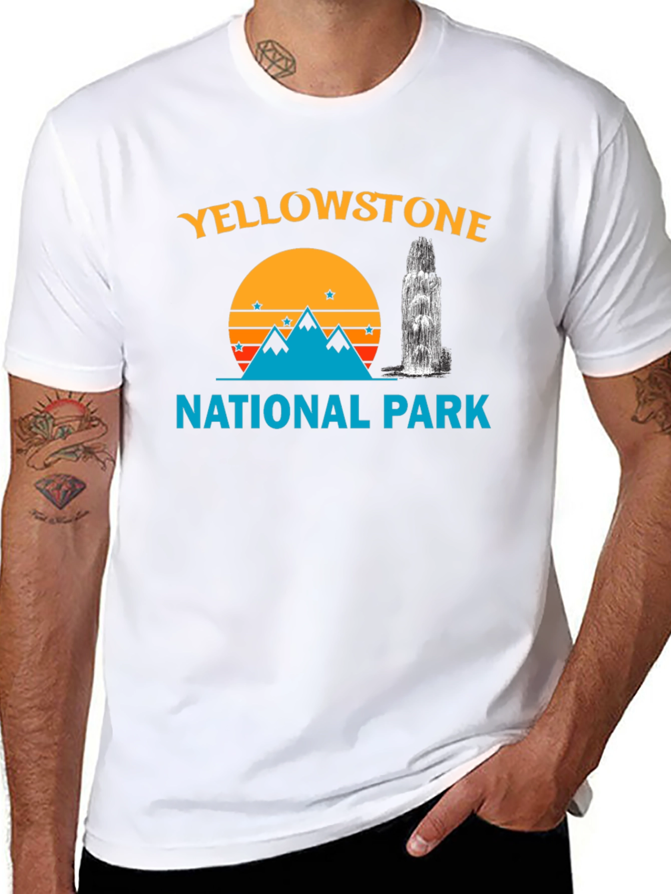 Yellowstone National Park Graphic T-Shirt
