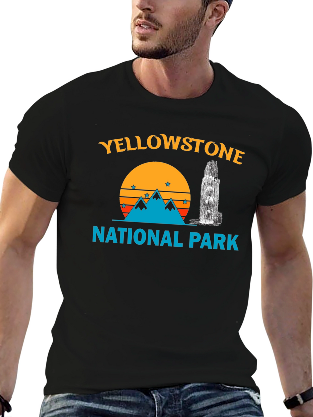 Yellowstone National Park Graphic T-Shirt