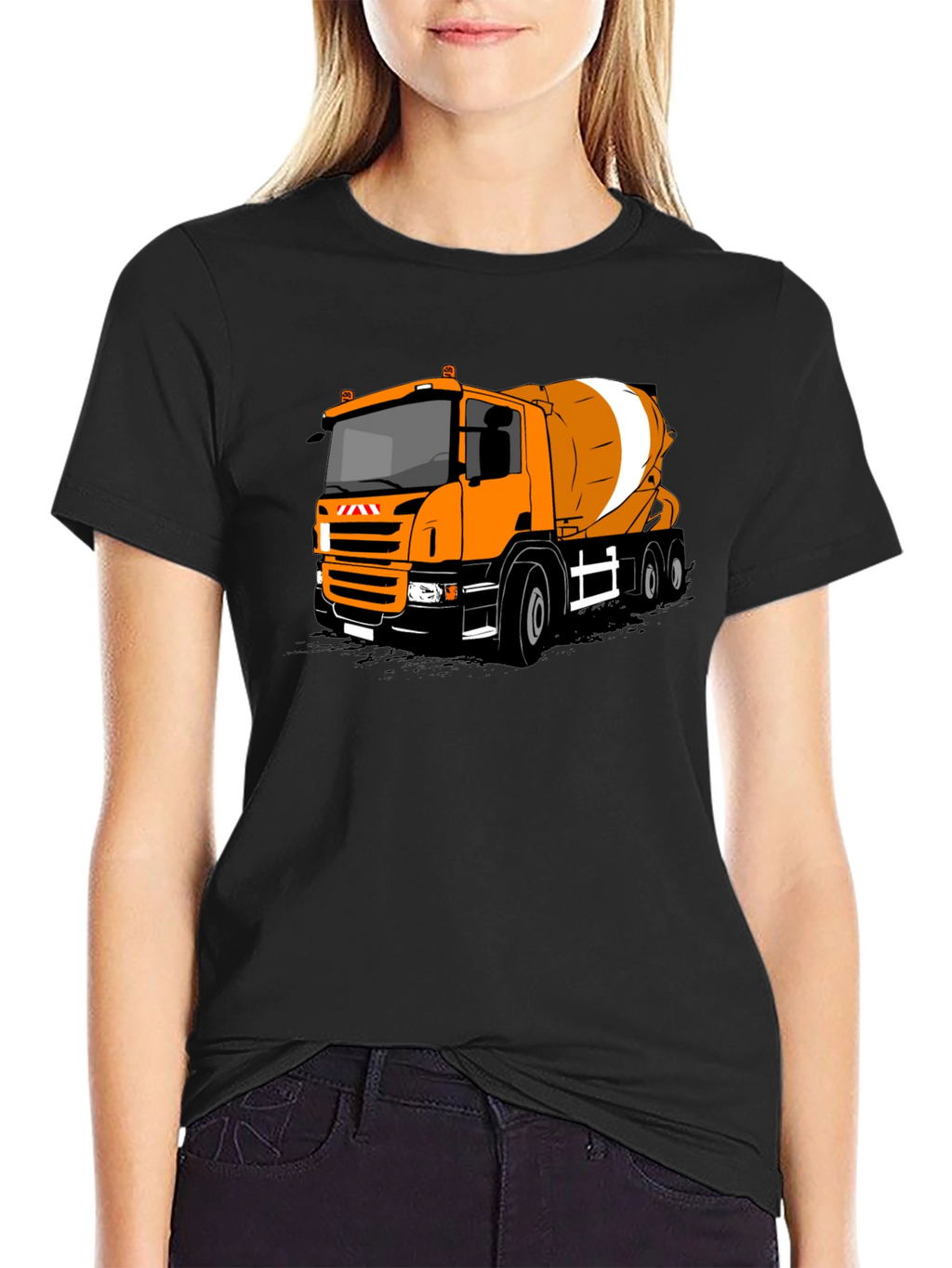 Cement Mixer Truck T-Shirt - Bold Graphic Tee