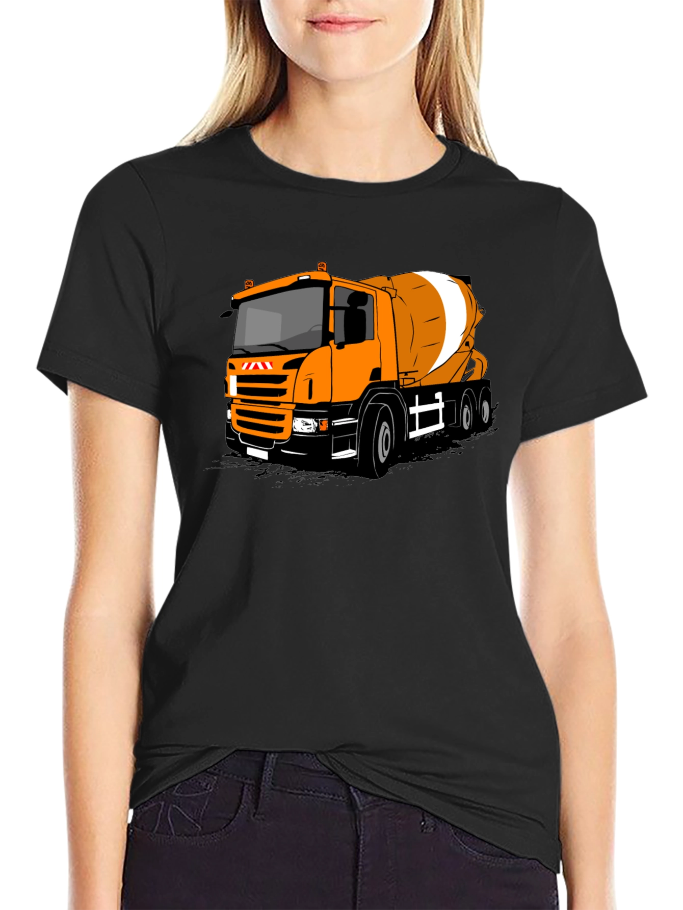 Cement Mixer Truck T-Shirt - Bold Graphic Tee