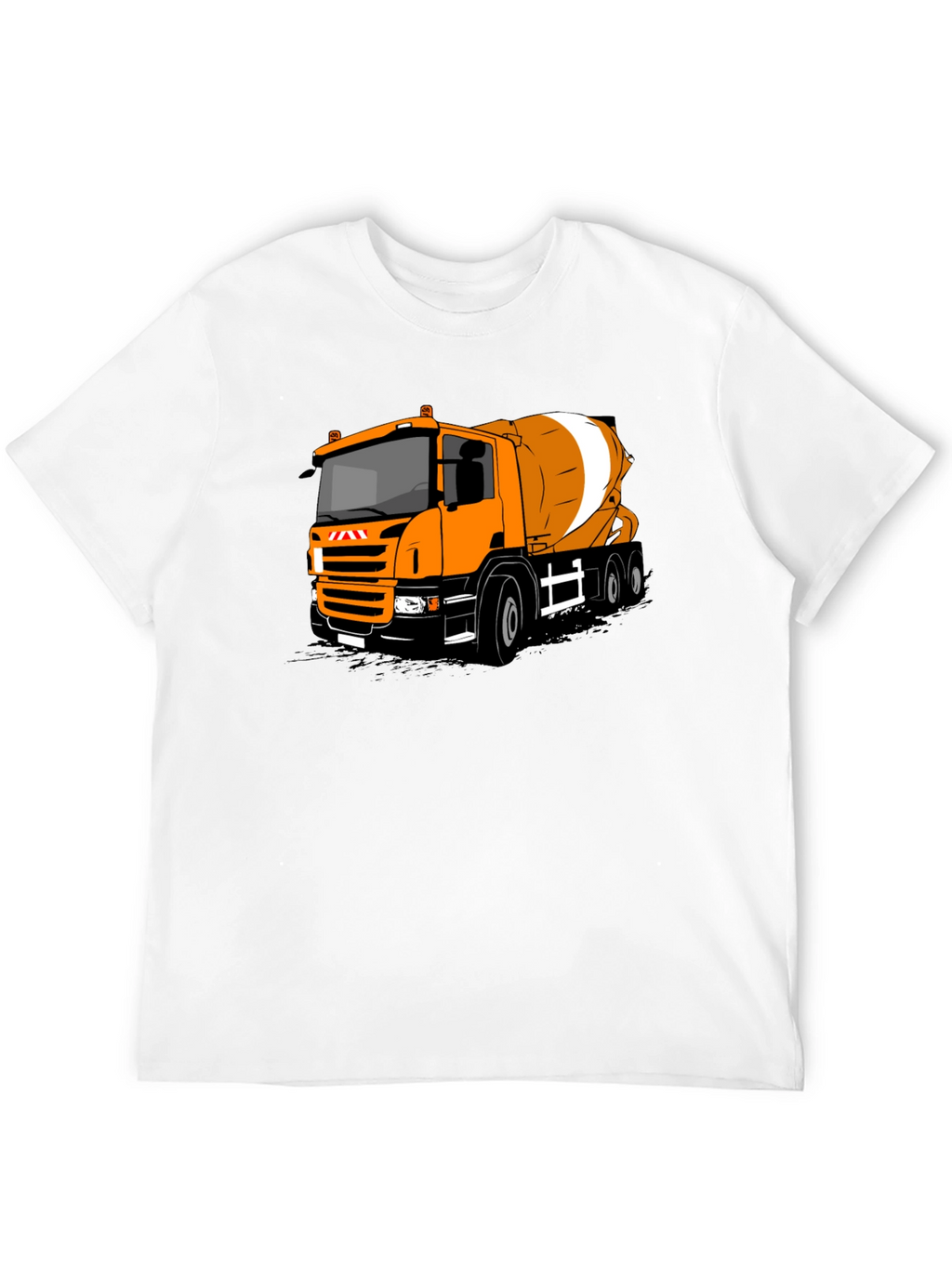 Cement Mixer Truck T-Shirt - Bold Graphic Tee