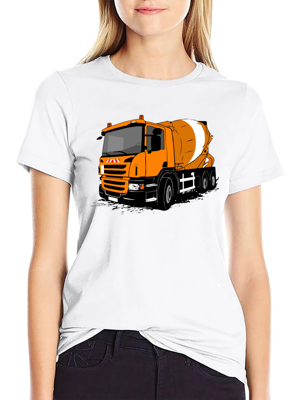 Cement Mixer Truck T-Shirt - Bold Graphic Tee