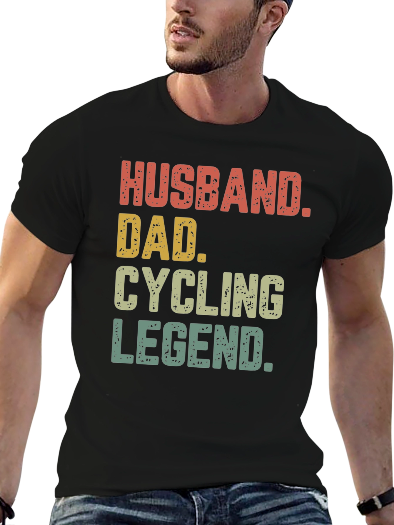 Husband Dad Cycling Legend T-Shirt