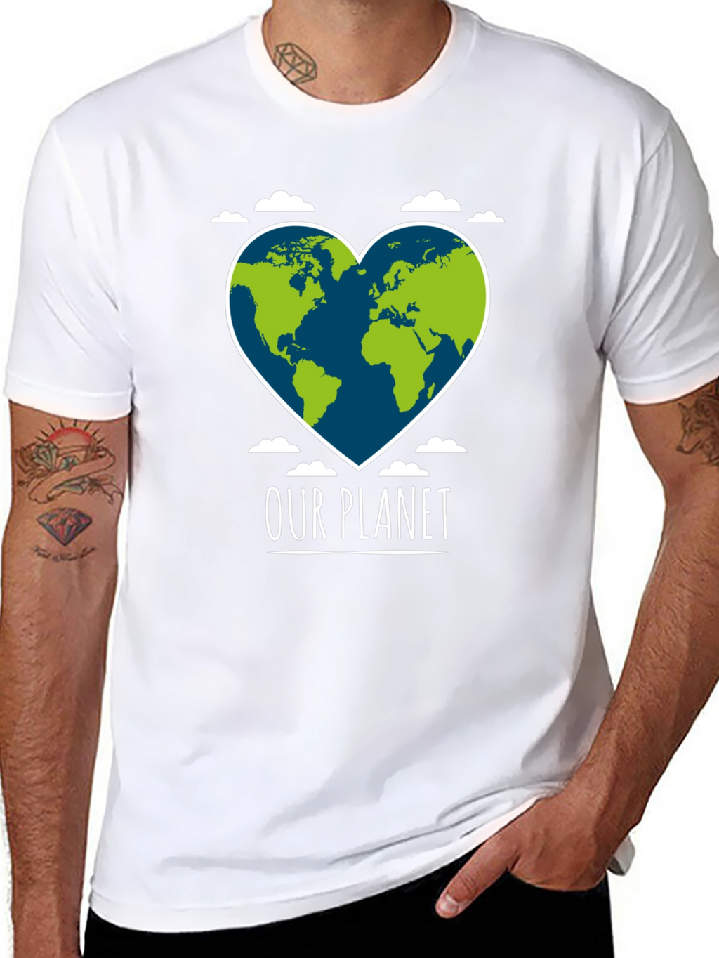 Our Planet Graphic Tee - Earth Day T-Shirt
