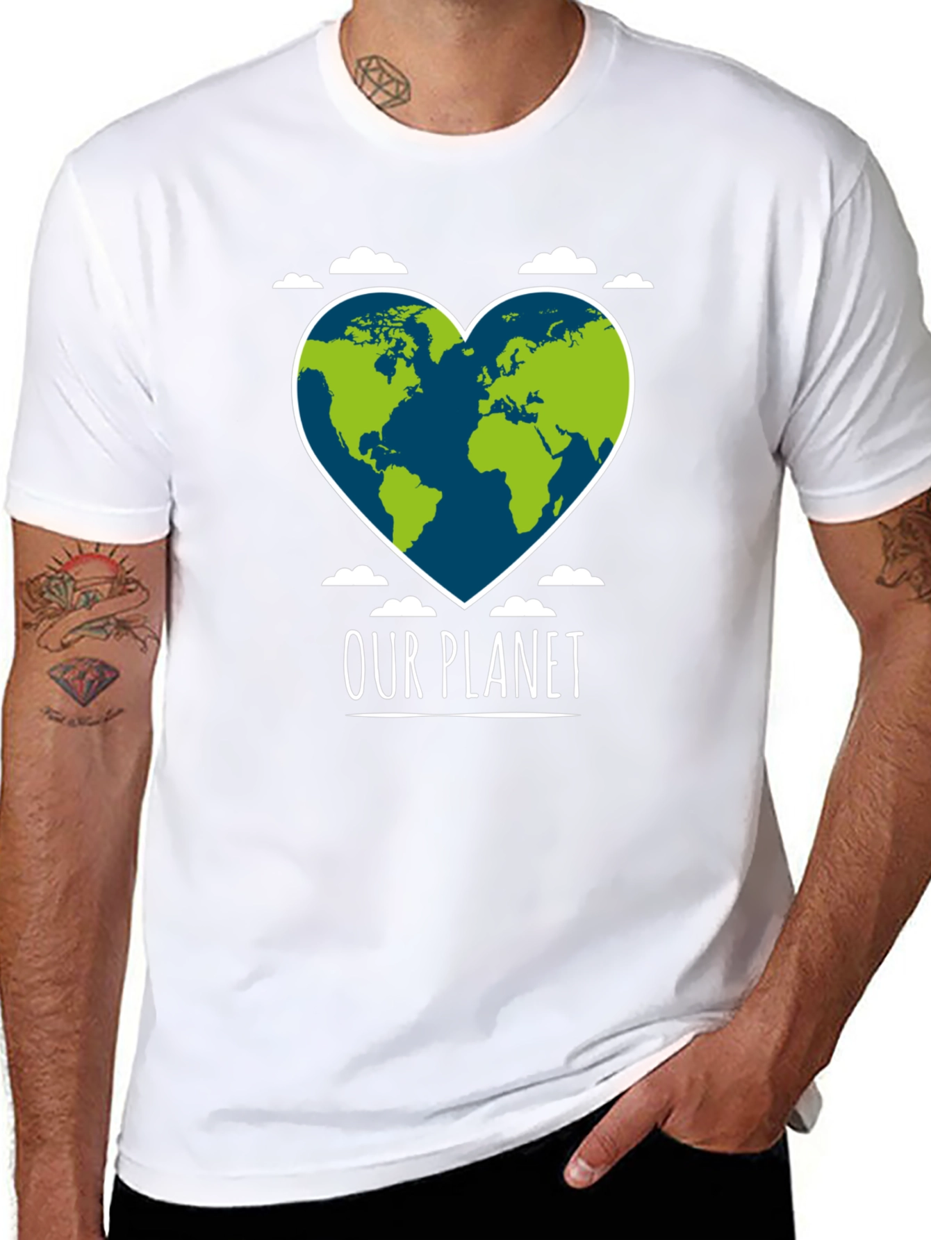 Our Planet Graphic Tee - Earth Day T-Shirt