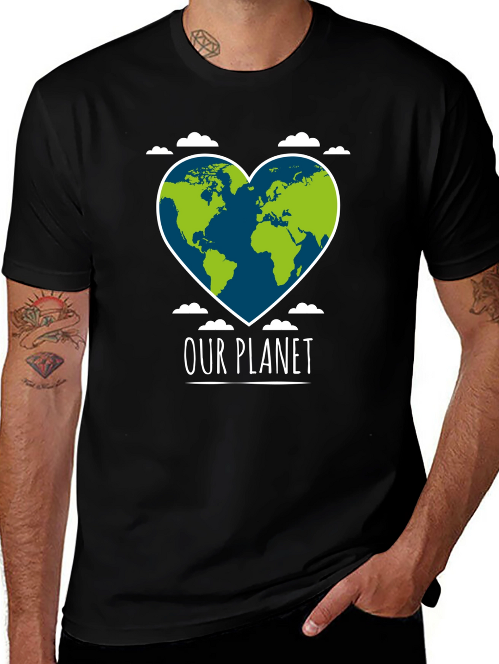 Our Planet Graphic Tee - Earth Day T-Shirt
