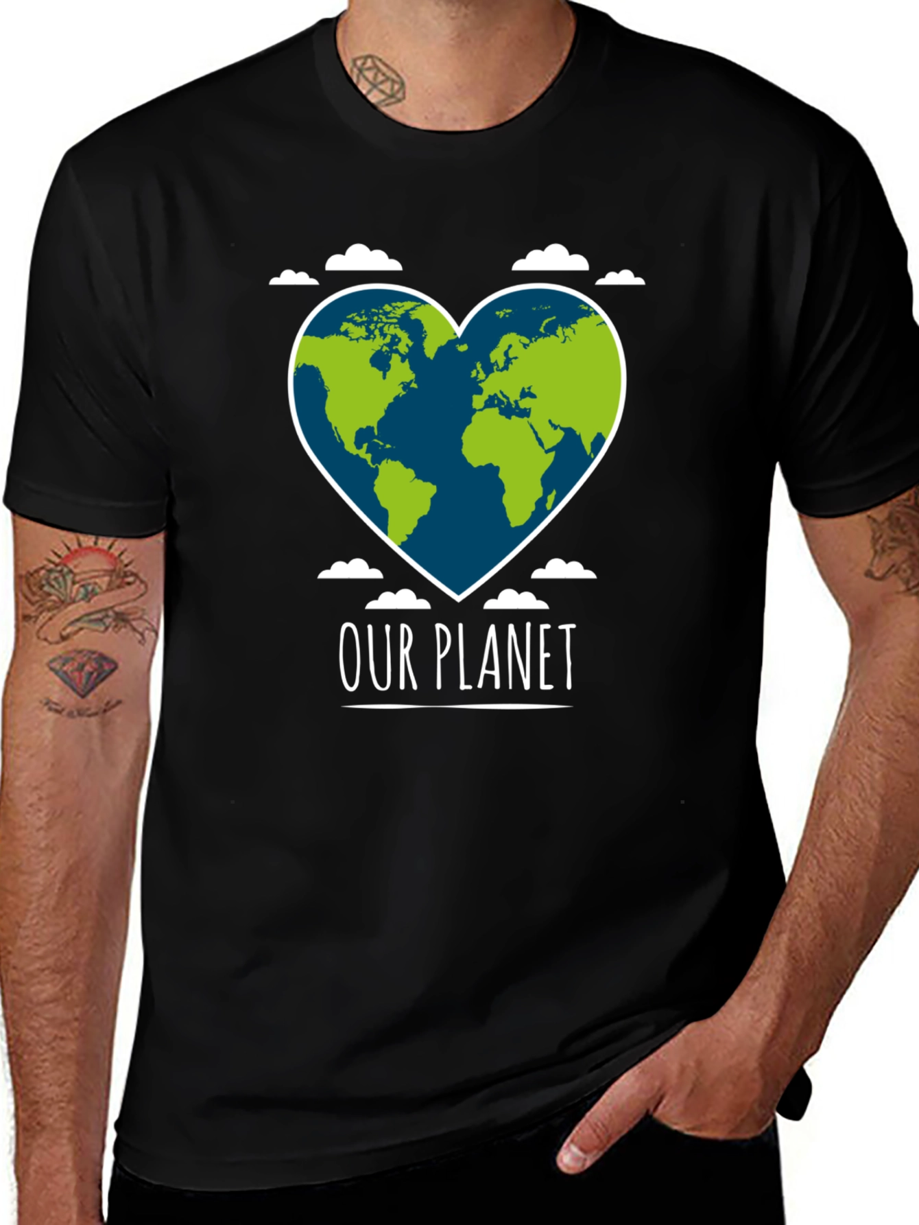 Our Planet Graphic Tee - Earth Day T-Shirt