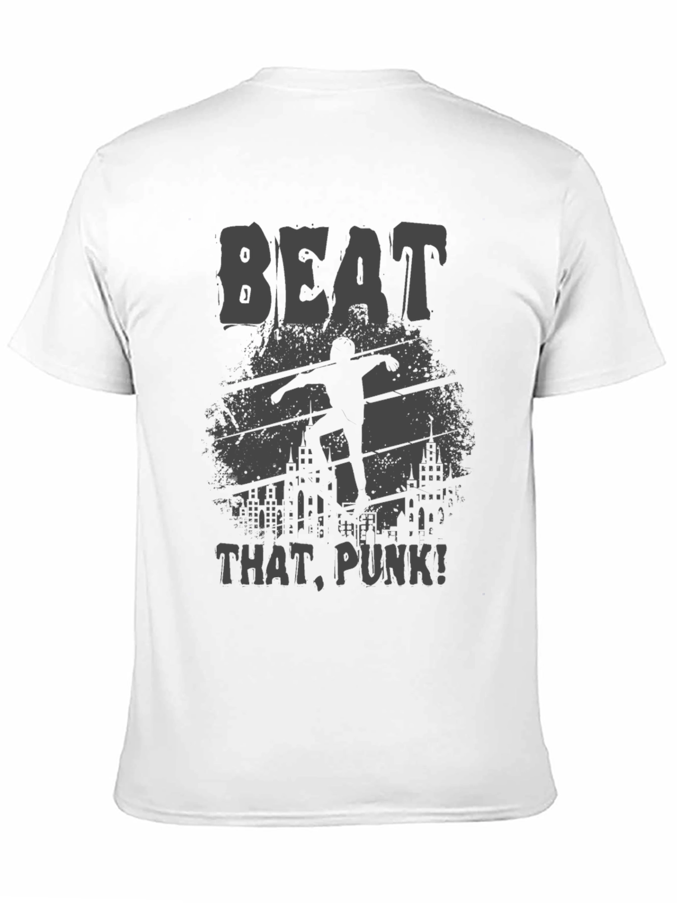 Beat That Punk! Graphic Tee - Cool & Edgy Design