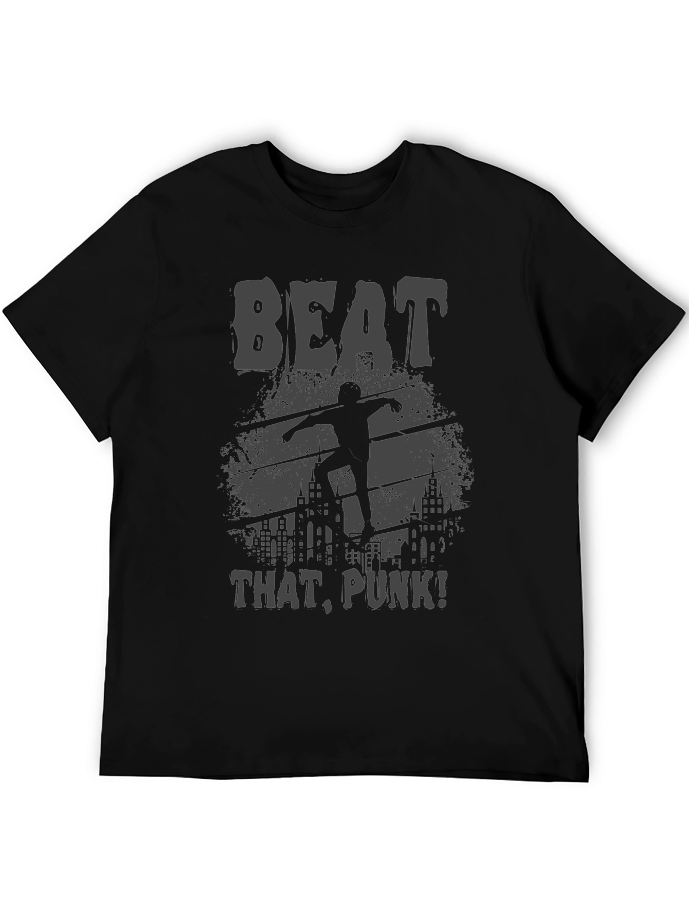 Beat That Punk! Graphic Tee - Cool & Edgy Design