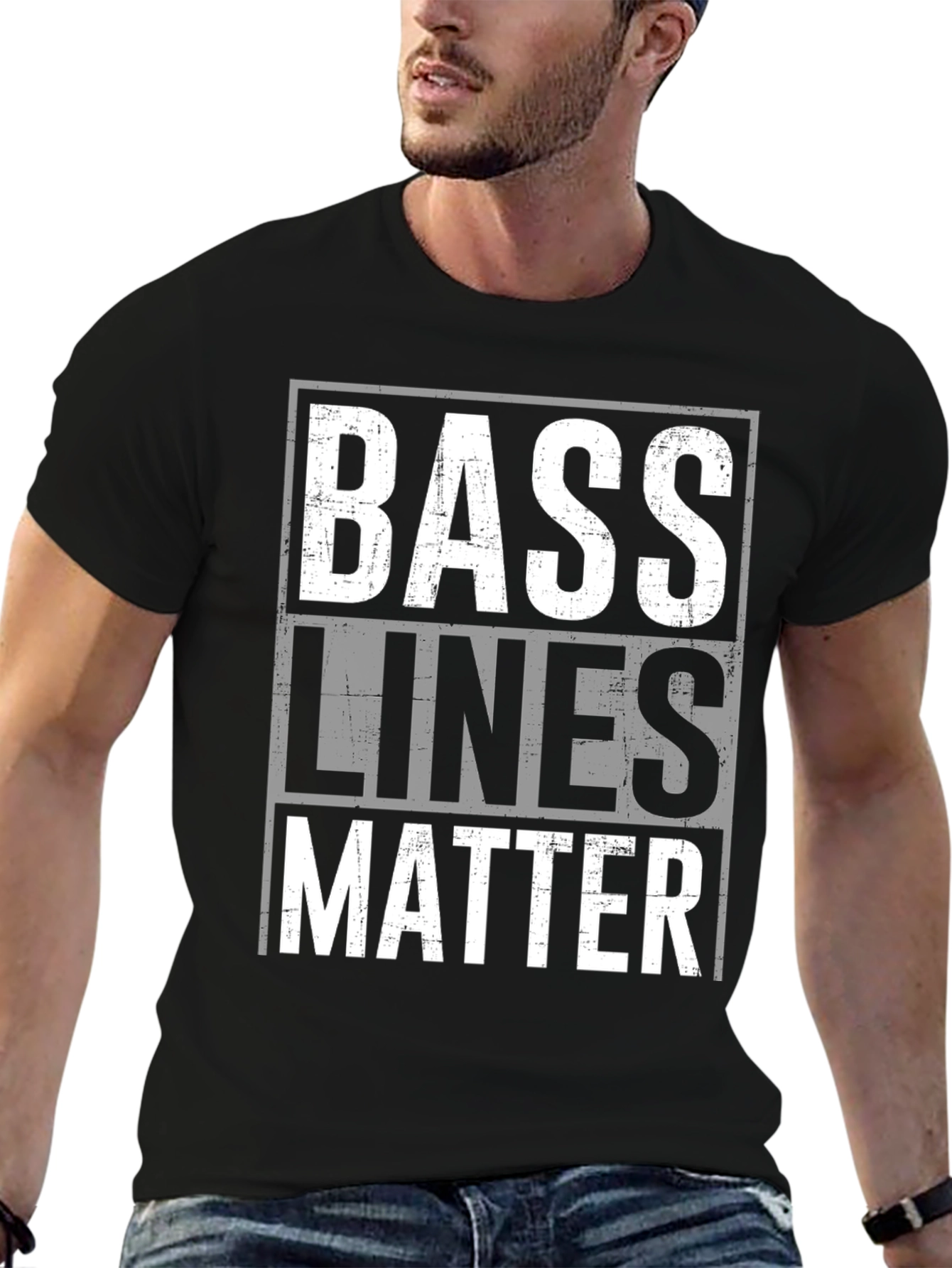 Bass Lines Matter Graphic T-Shirt