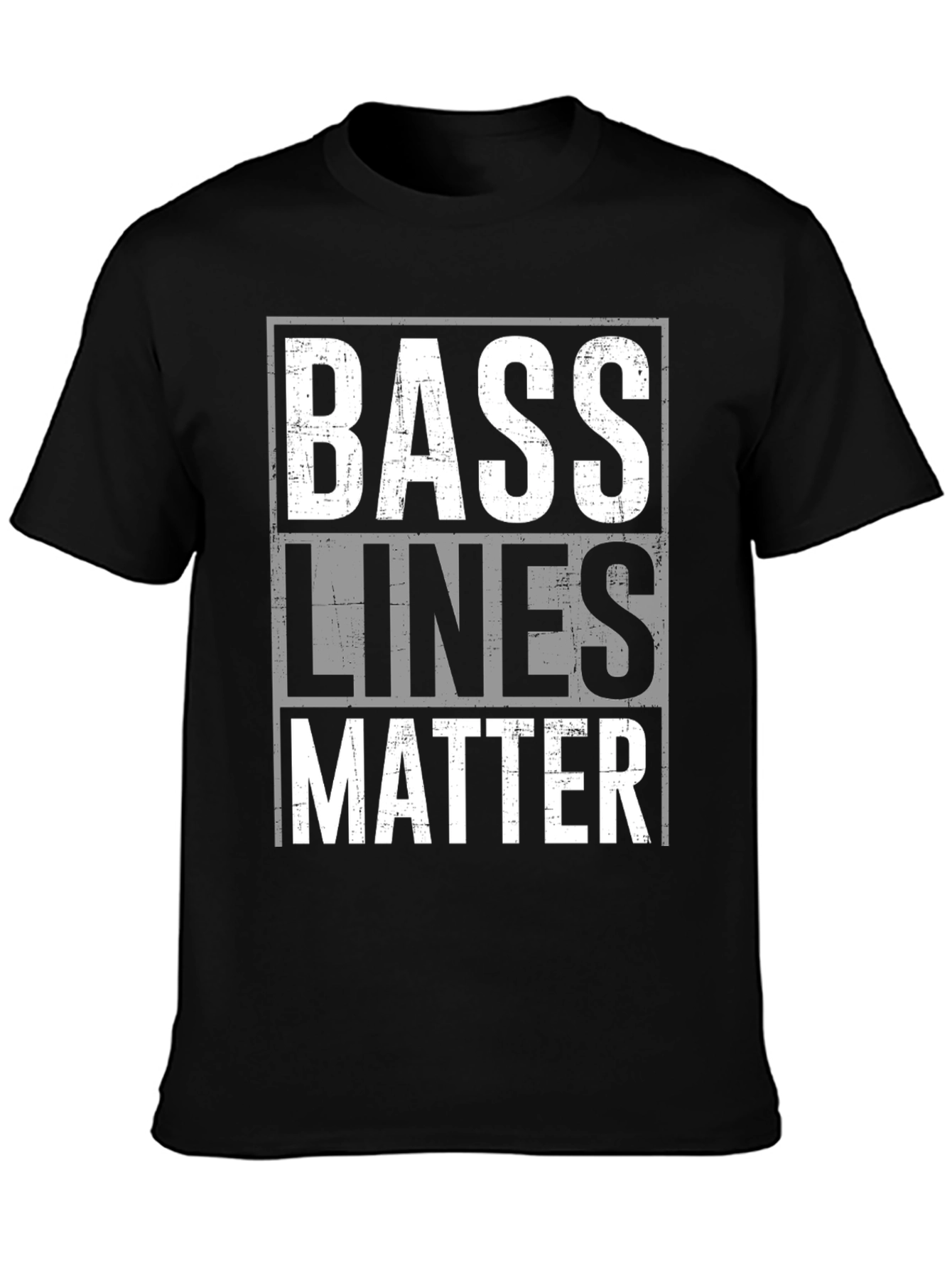 Bass Lines Matter Graphic T-Shirt