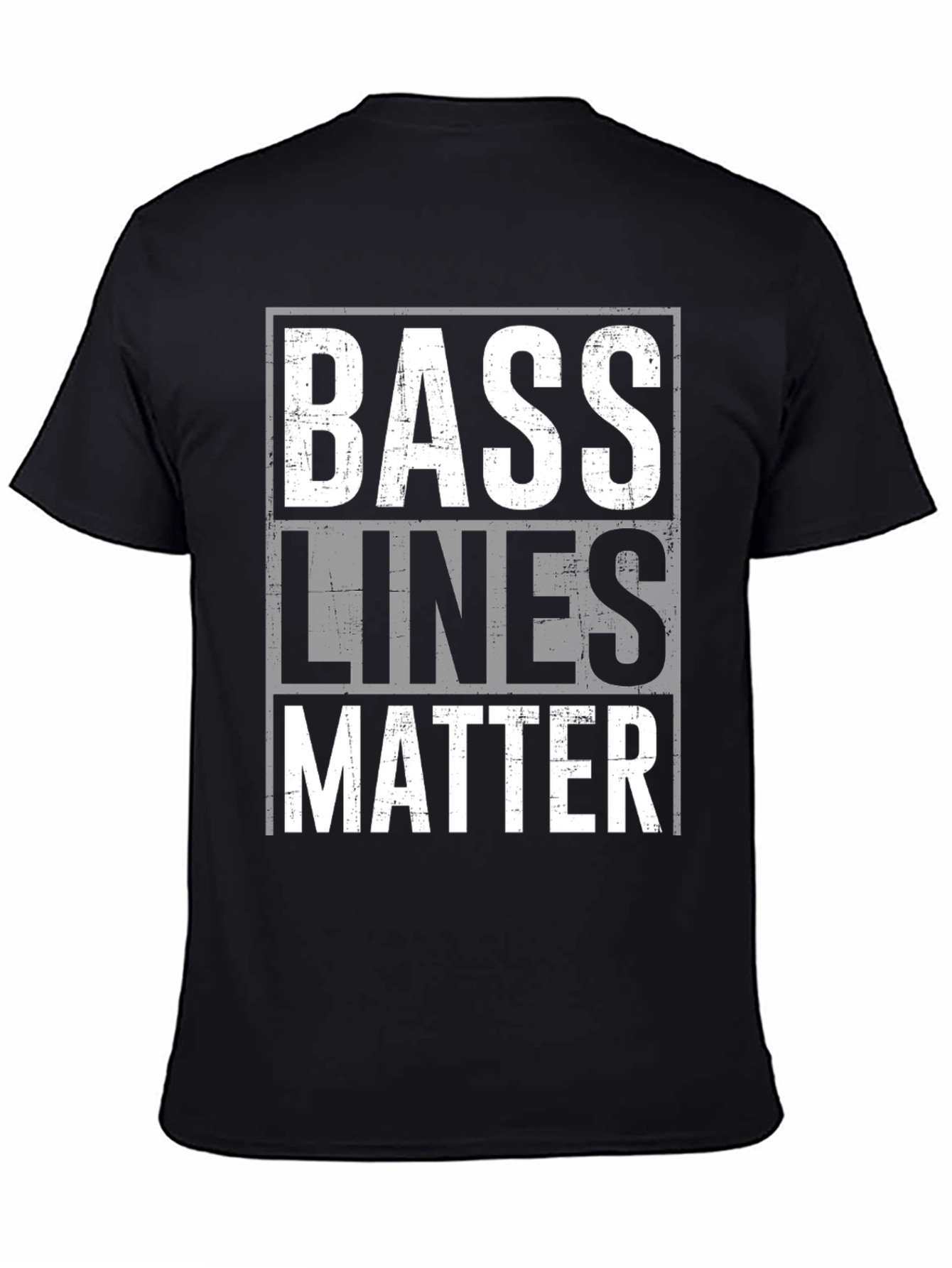 Bass Lines Matter Graphic T-Shirt
