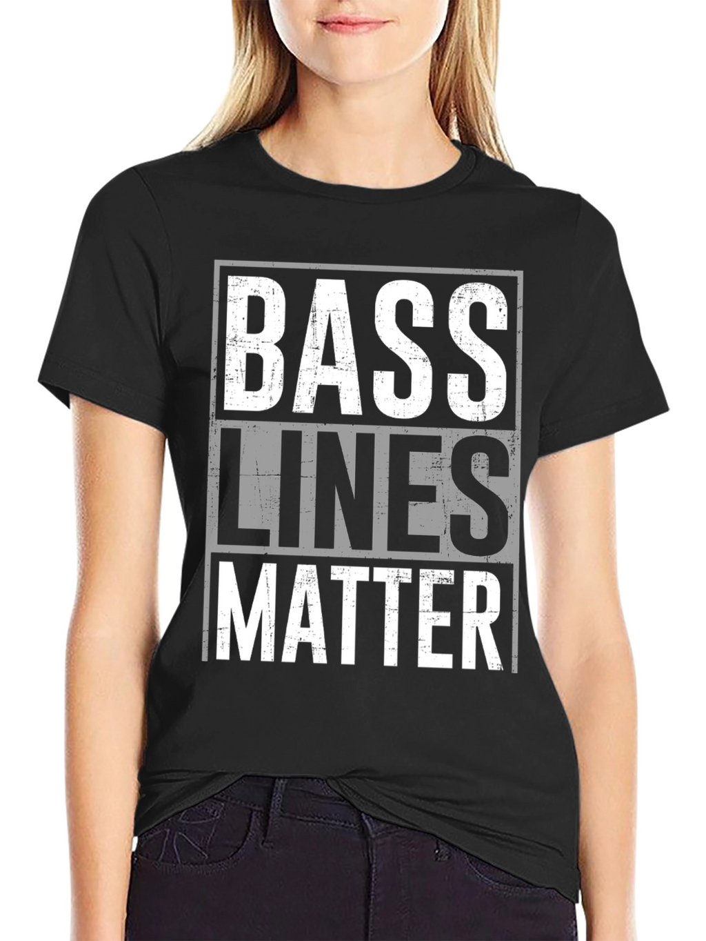 Bass Lines Matter Graphic T-Shirt