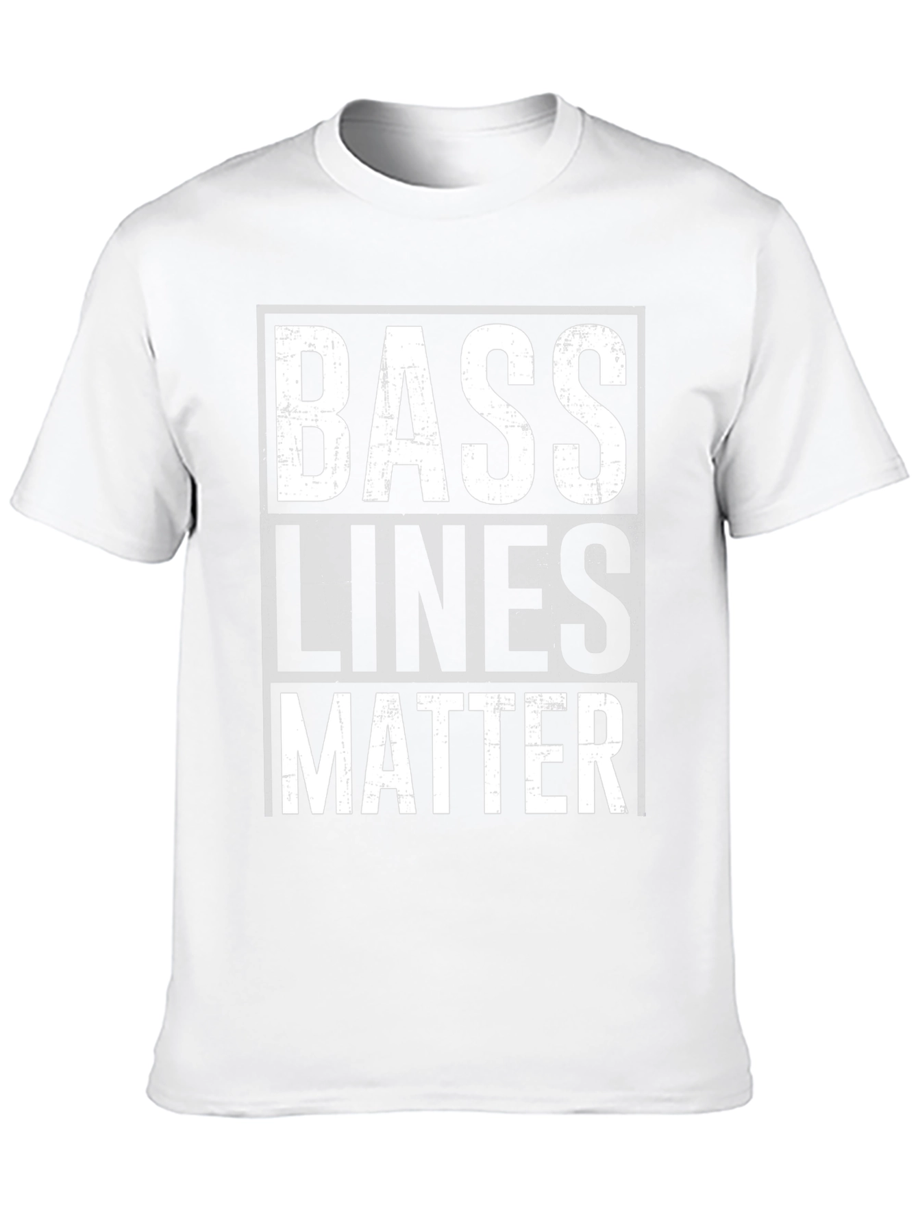 Bass Lines Matter Graphic T-Shirt