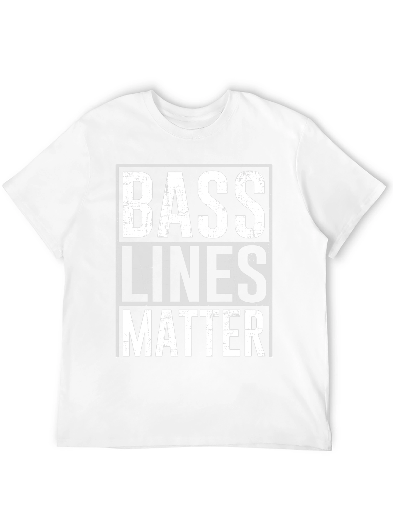 Bass Lines Matter Graphic T-Shirt