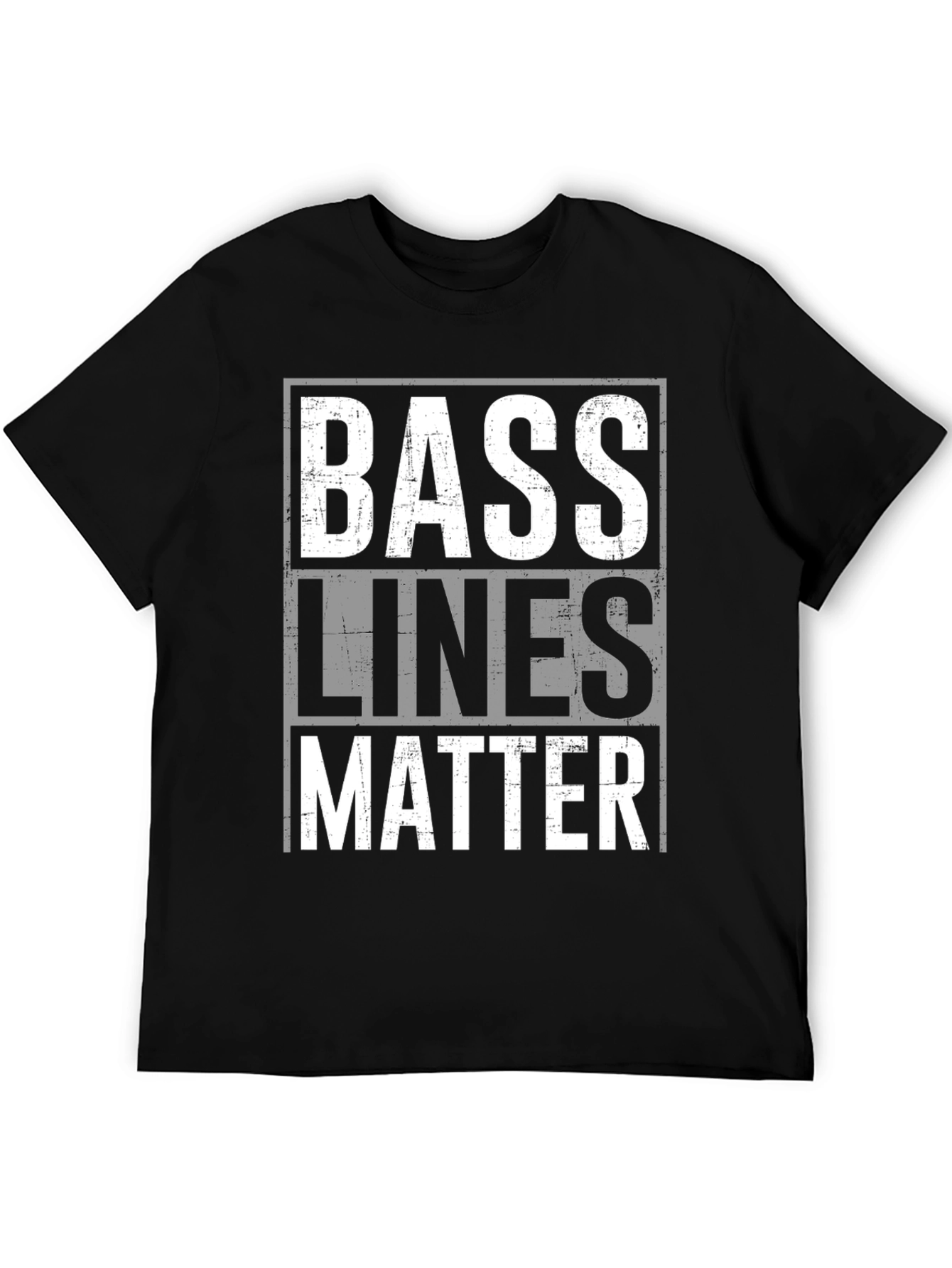 Bass Lines Matter Graphic T-Shirt