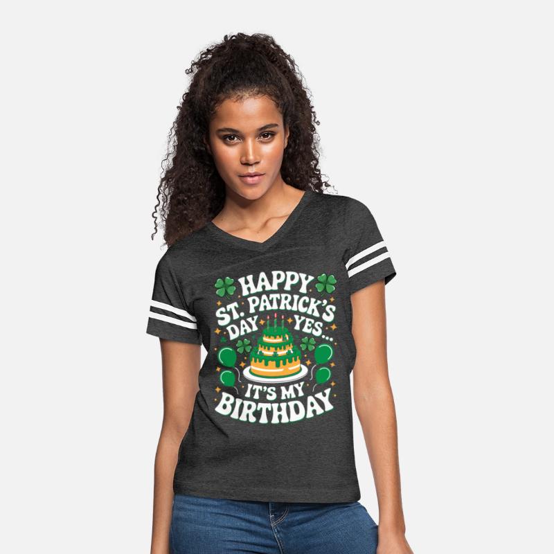 St. Patrick’s Day Birthday Cake Shamrock Men Women