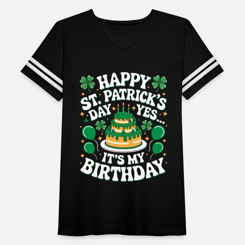 St. Patrick’s Day Birthday Cake Shamrock Men Women