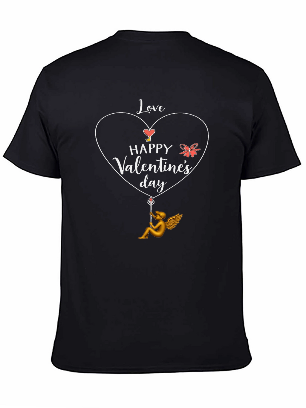 Happy Valentines Day T-Shirt Cupid Love Design