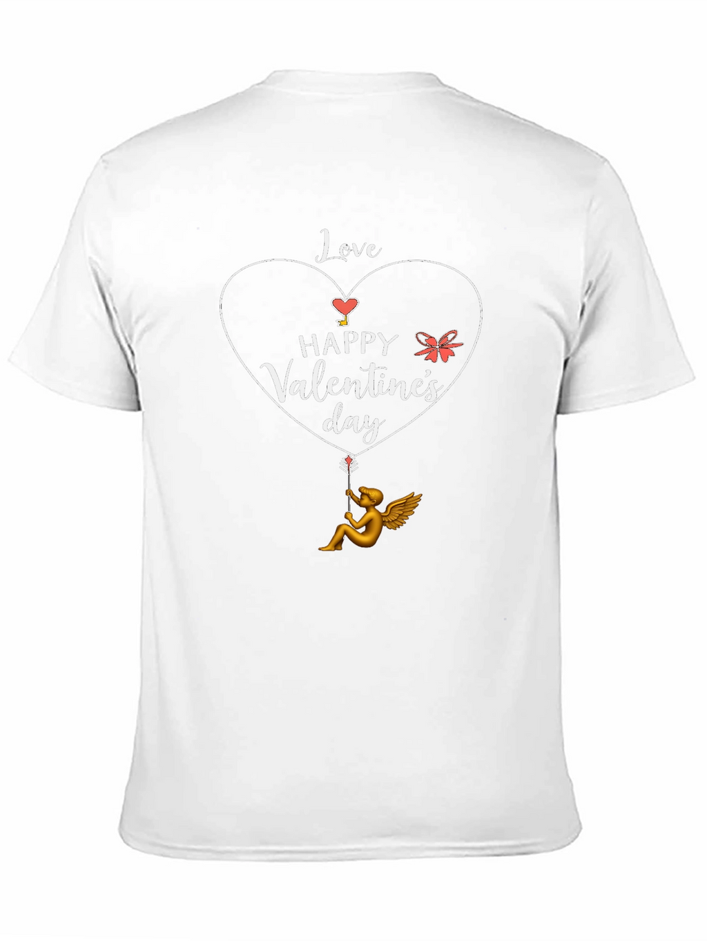 Happy Valentines Day T-Shirt Cupid Love Design