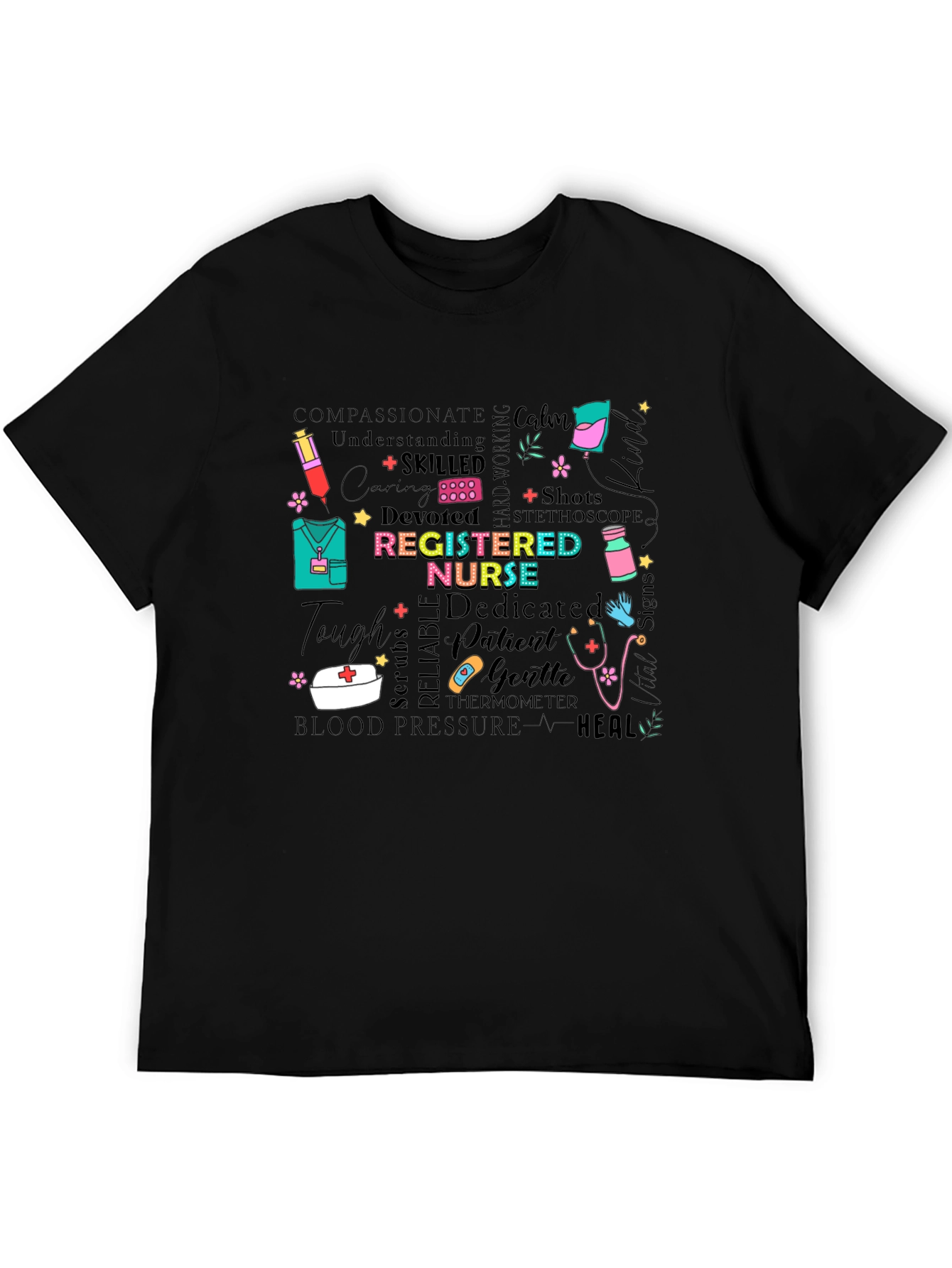 Registered Nurse Graphic T-Shirt