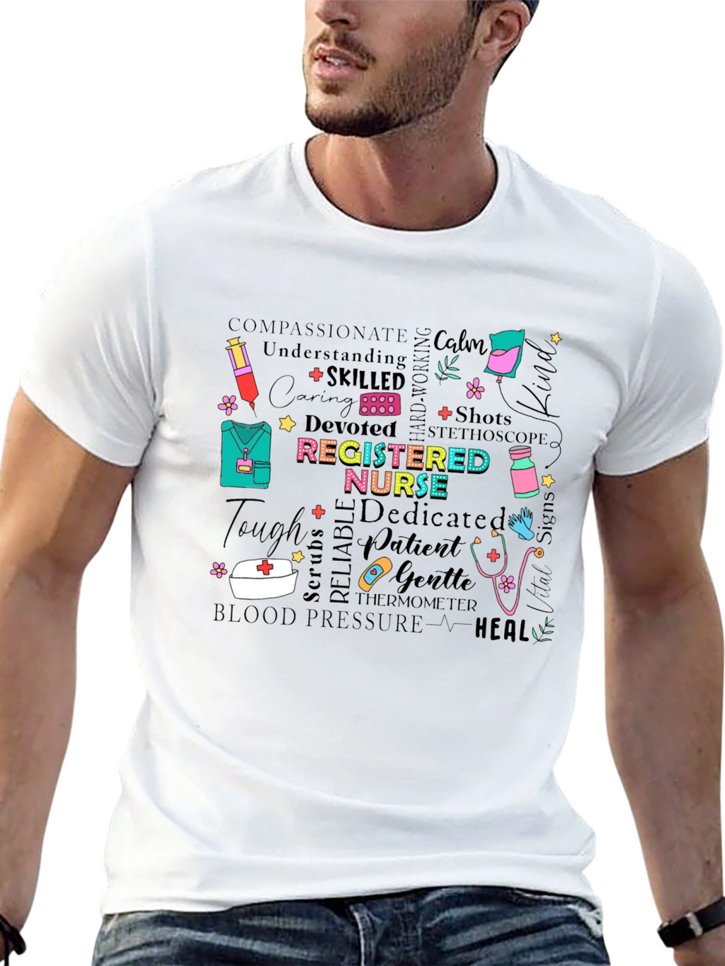 Registered Nurse Graphic T-Shirt