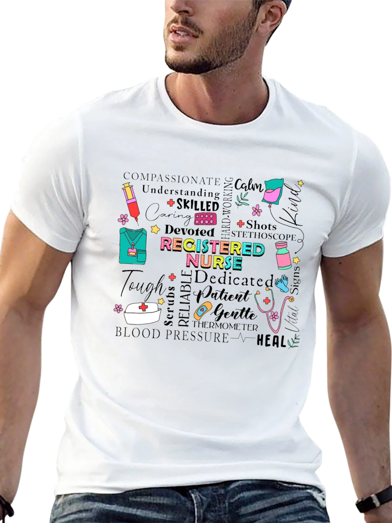 Registered Nurse Graphic T-Shirt