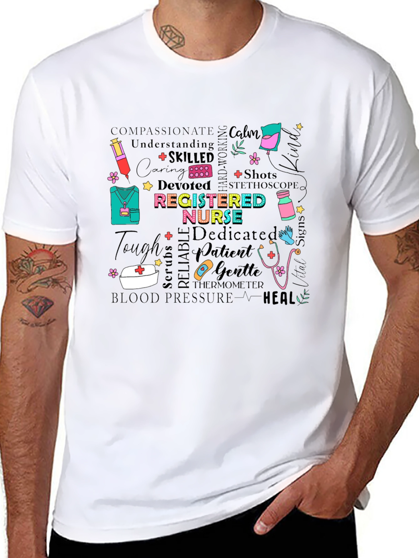 Registered Nurse Graphic T-Shirt