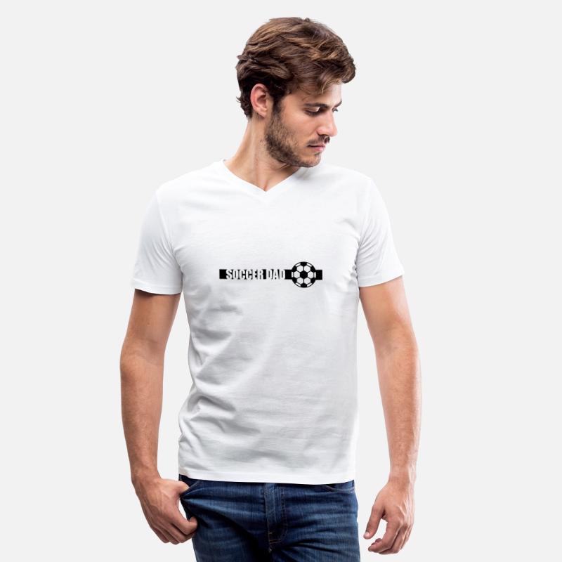 Stripe Soccer Dad Logo