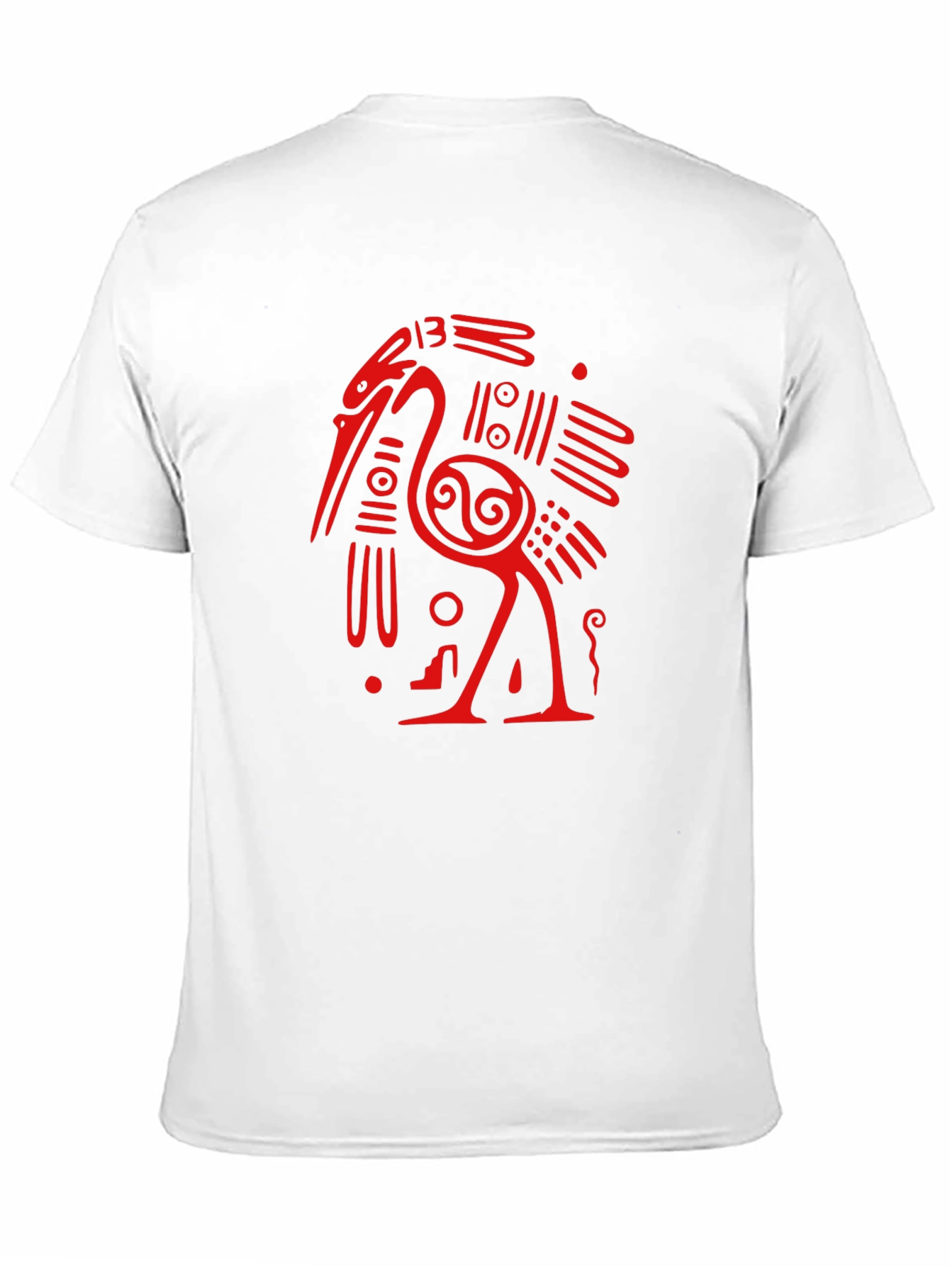 Tribal Heron Graphic Tee