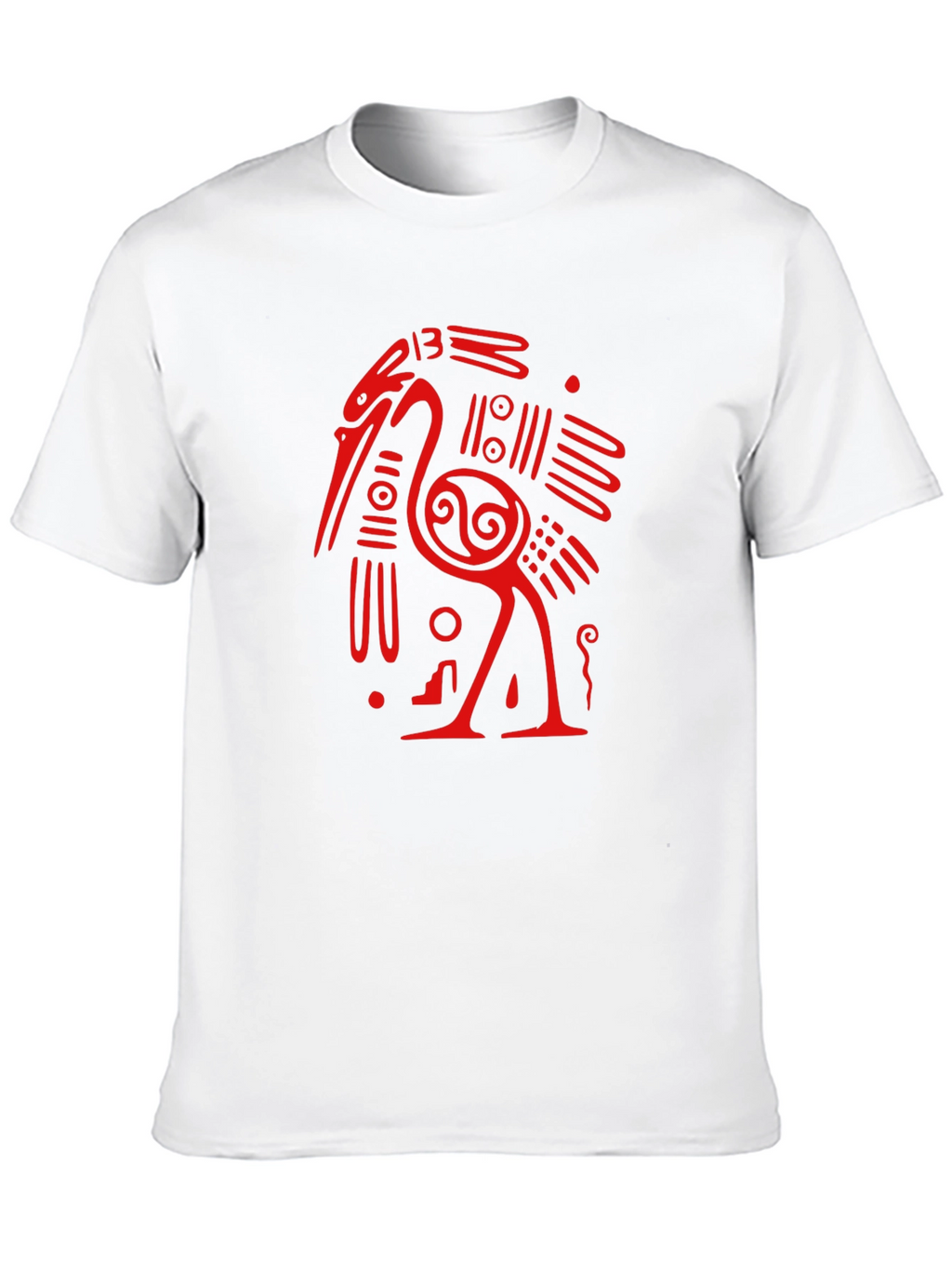 Tribal Heron Graphic Tee