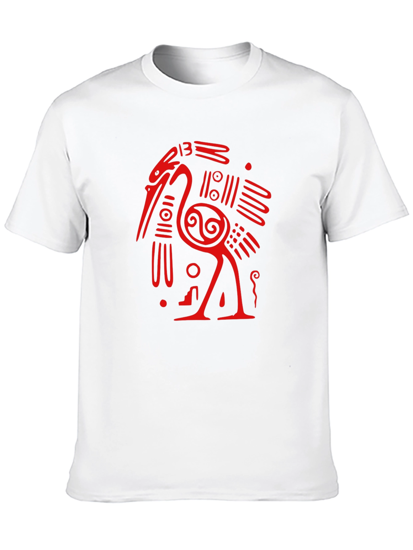 Tribal Heron Graphic Tee