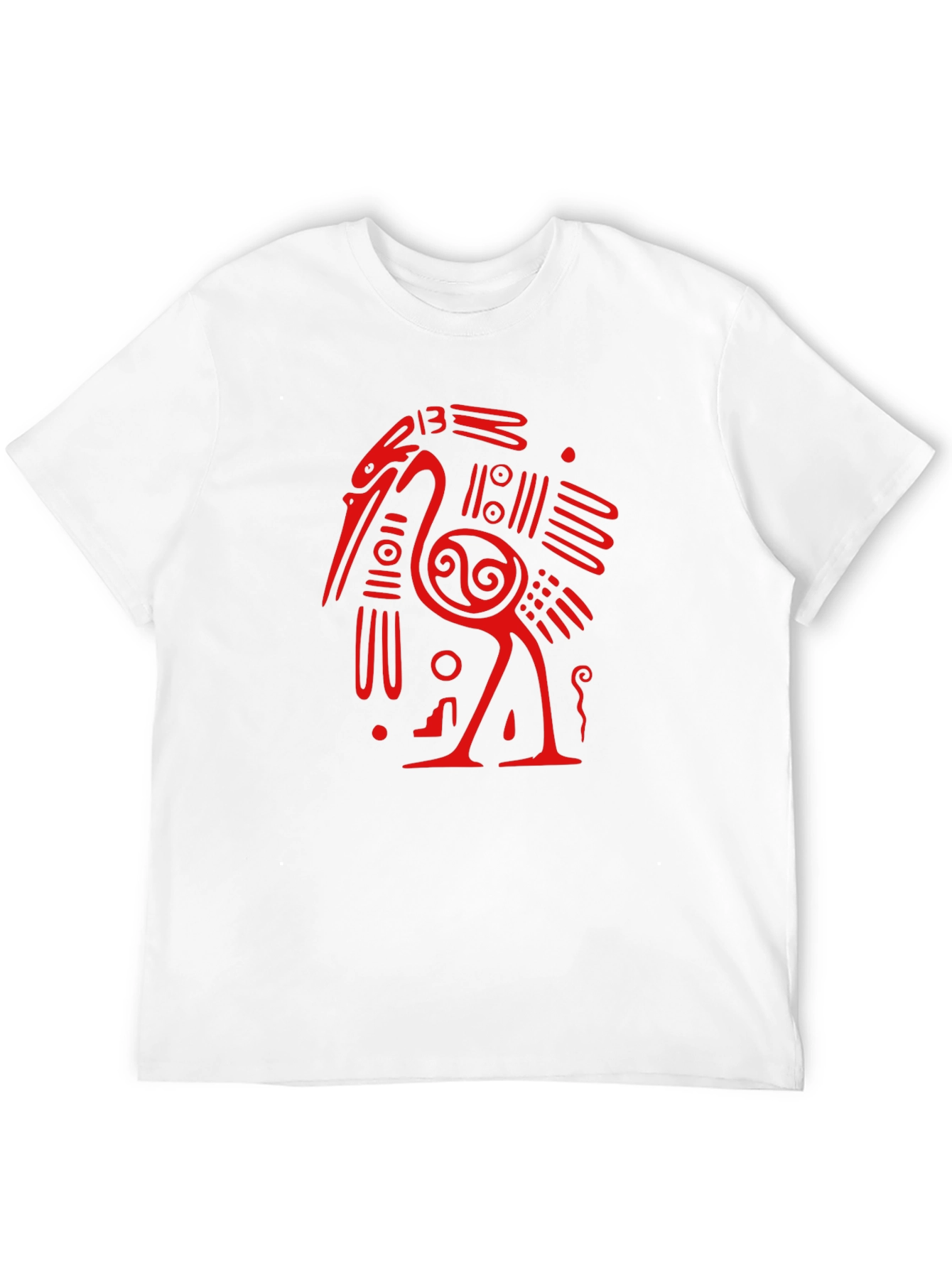 Tribal Heron Graphic Tee