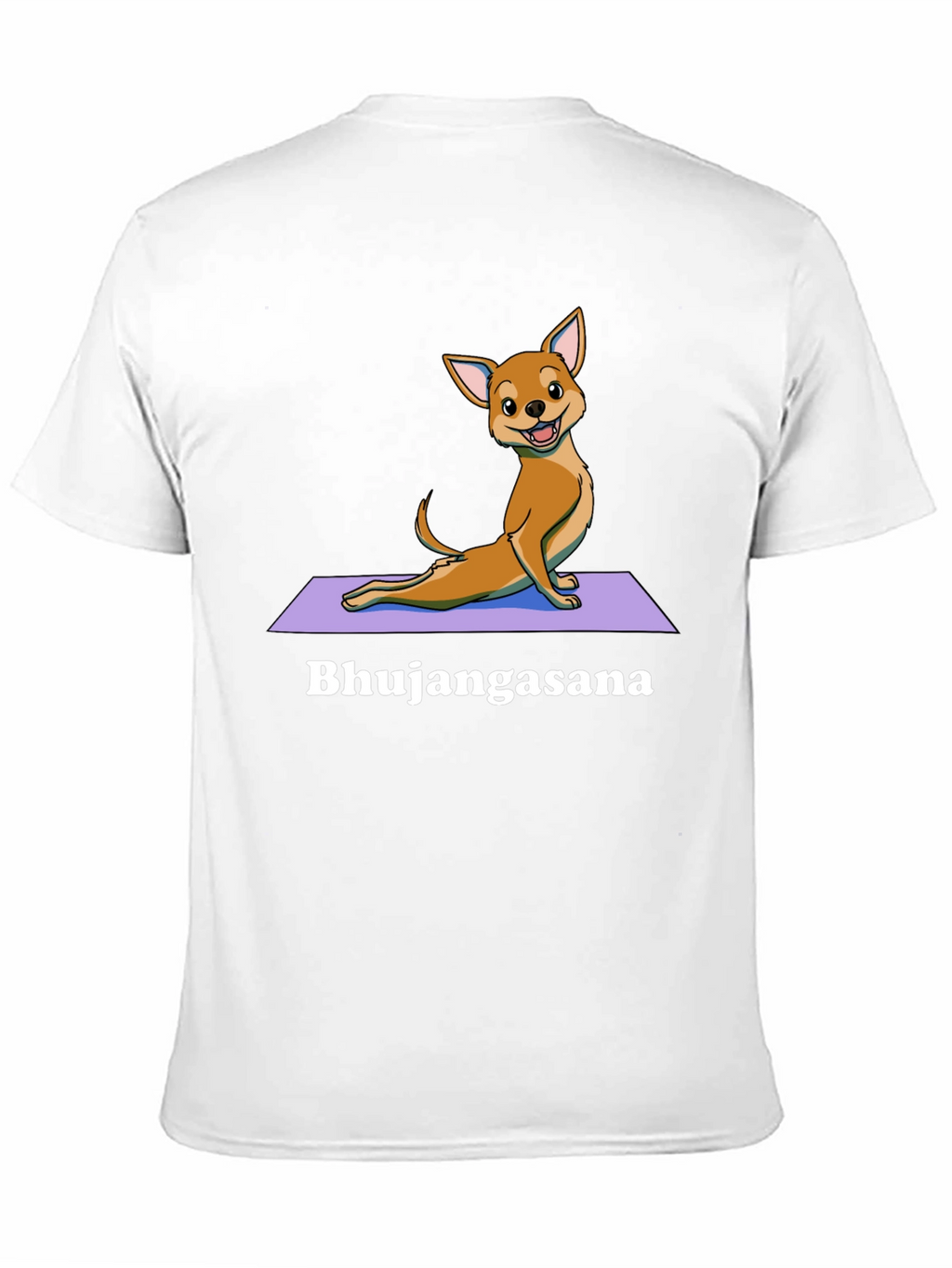 Yoga Dog T-Shirt - Bhujangasana Cobra Pose Tee