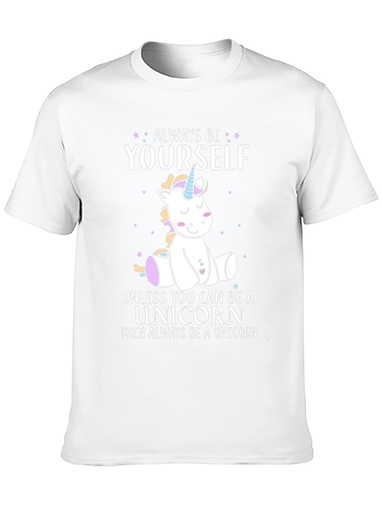 Always Be Yourself Unicorn Graphic T-Shirt