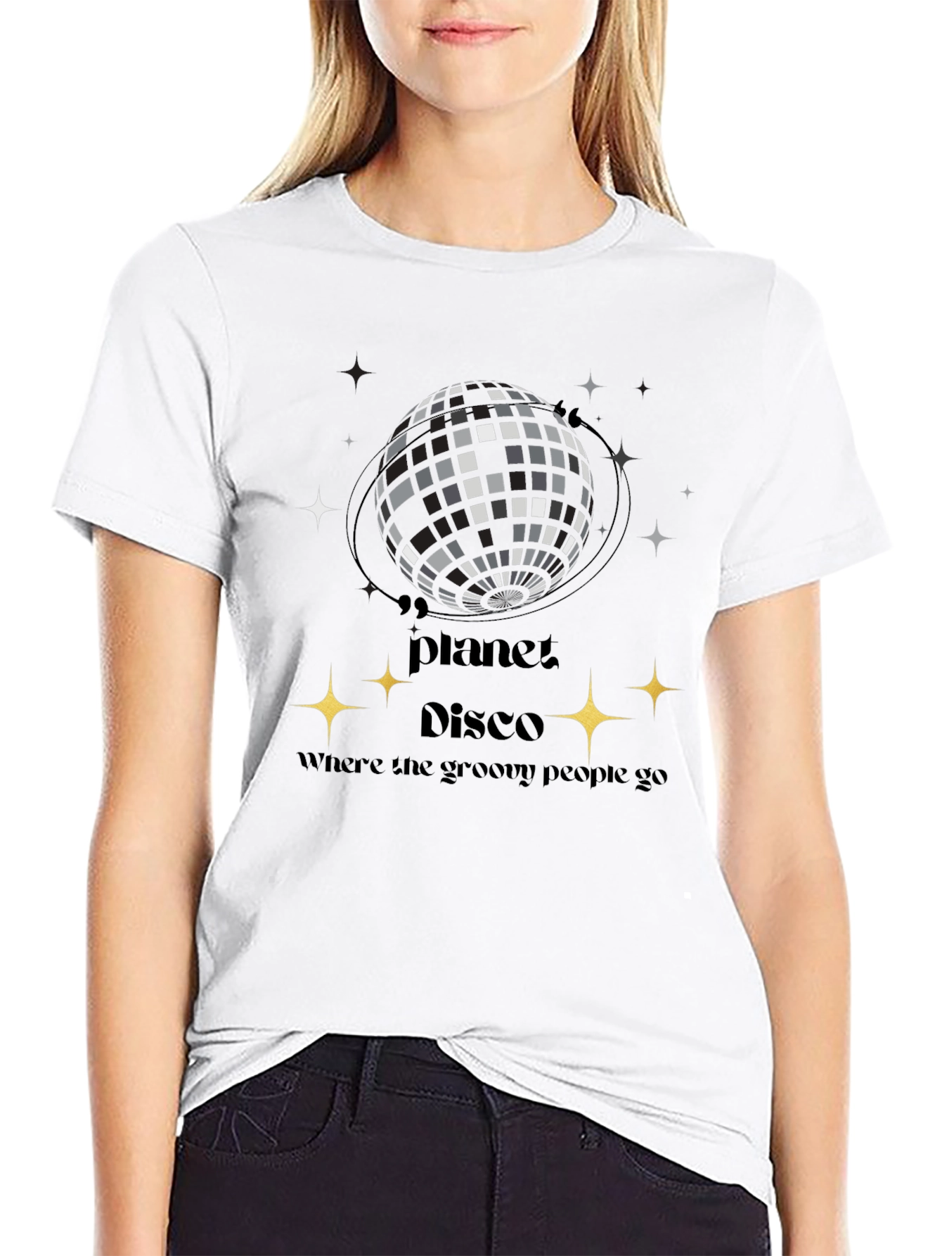 Planet Disco Graphic T-Shirt