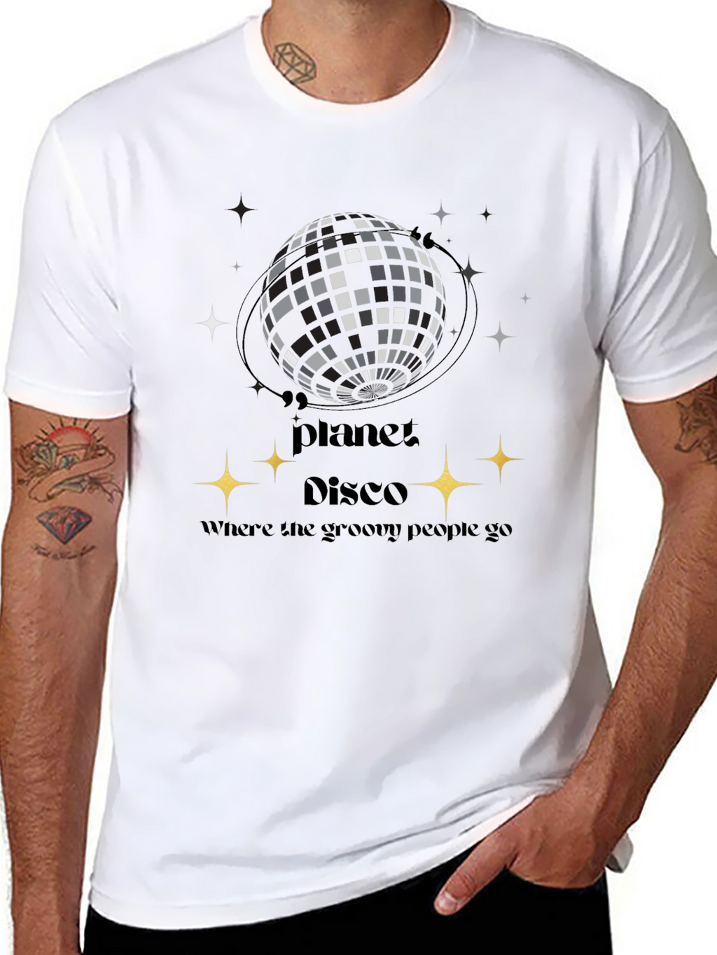Planet Disco Graphic T-Shirt