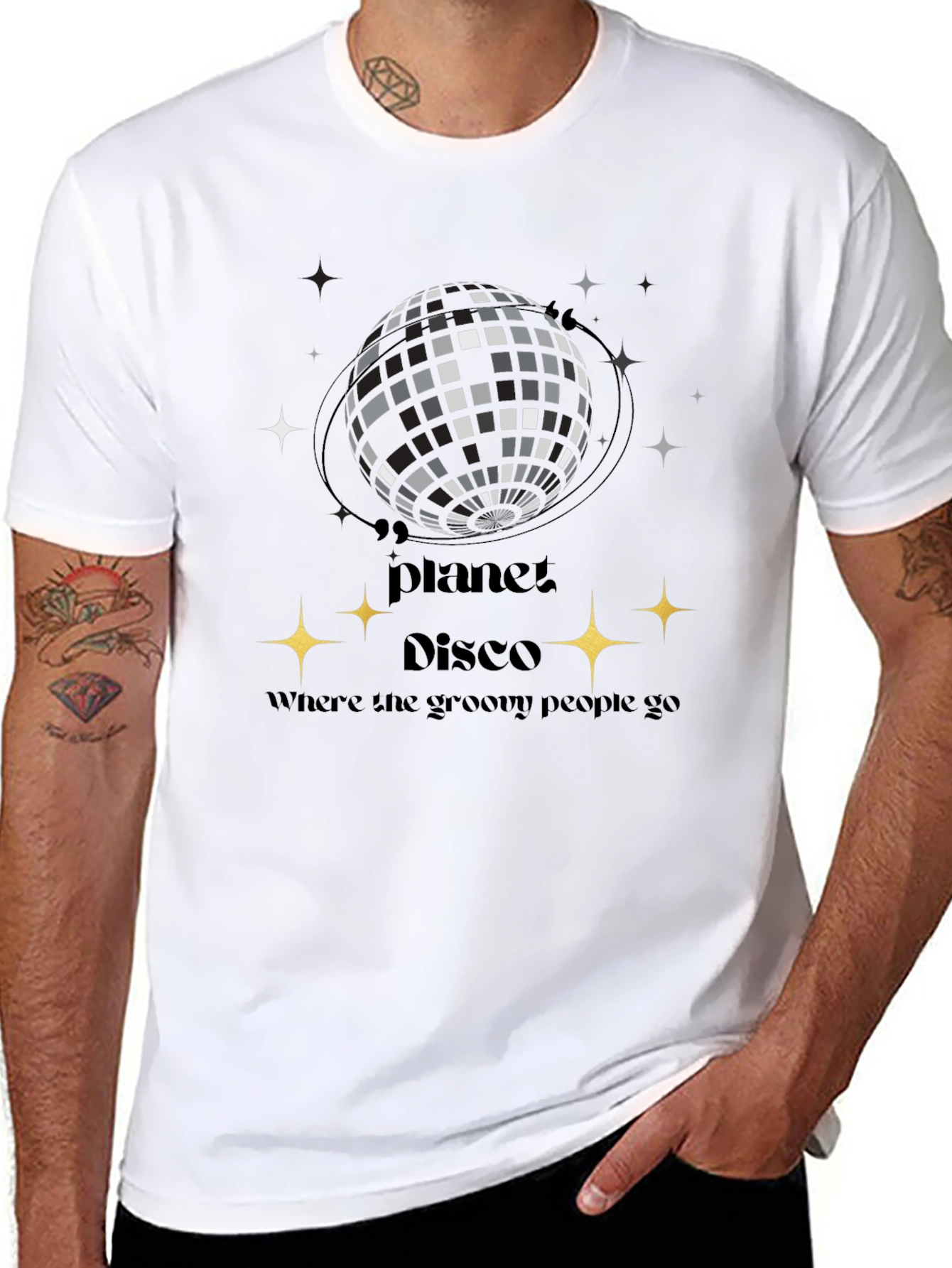 Planet Disco Graphic T-Shirt