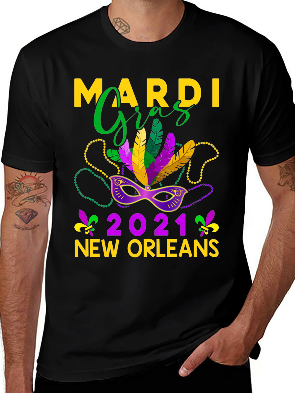 Mardi Gras New Orleans 2021 T-Shirt