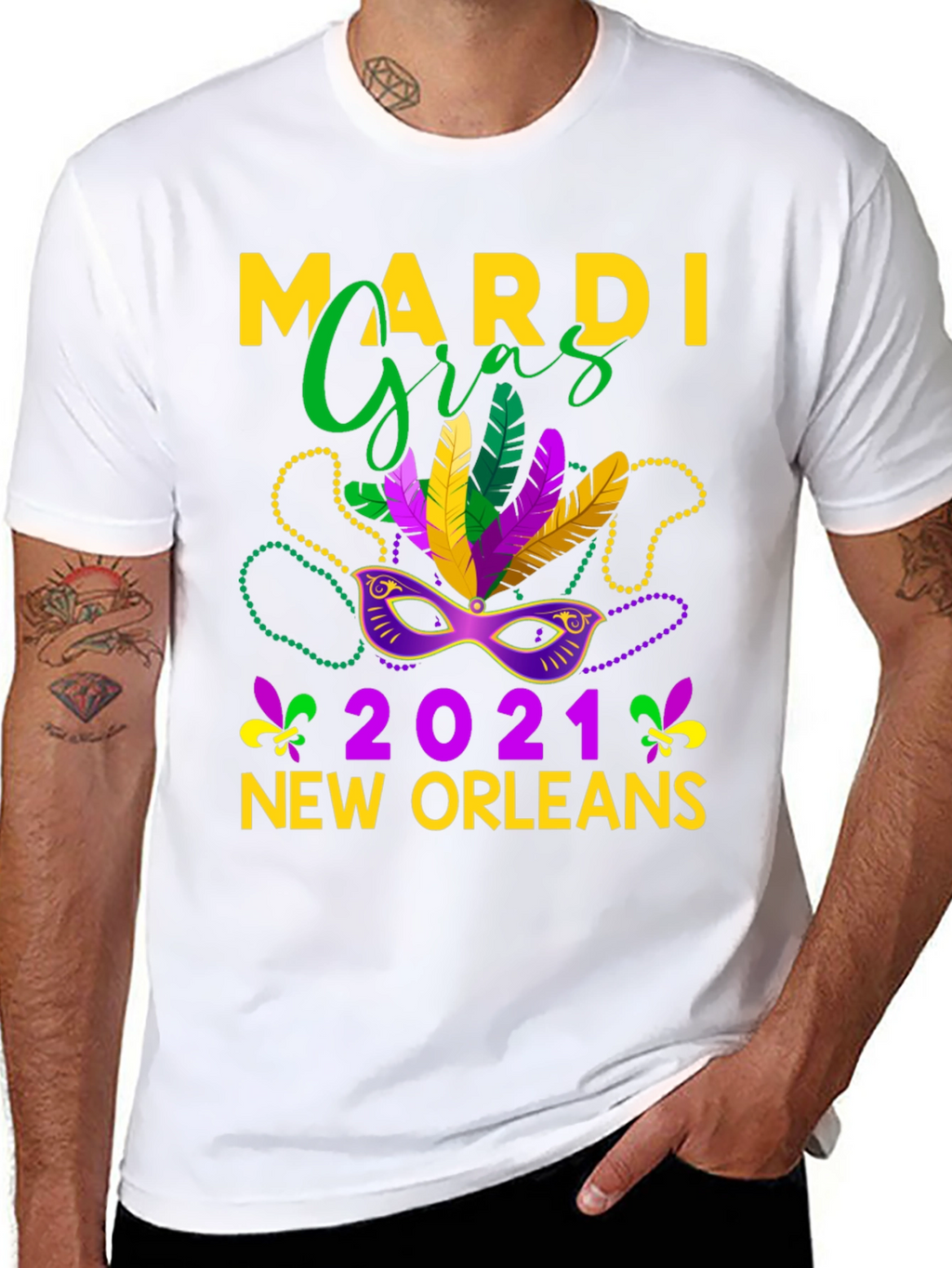 Mardi Gras New Orleans 2021 T-Shirt