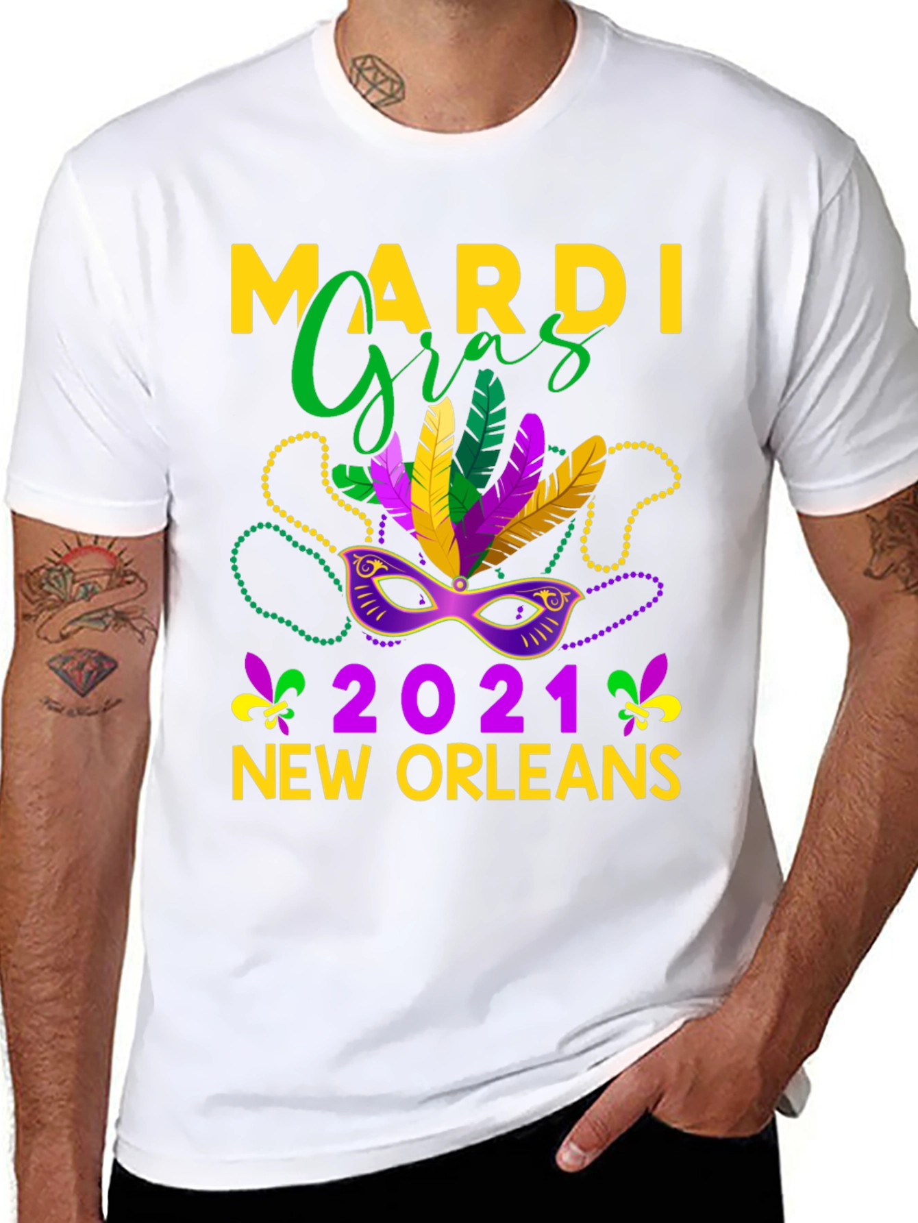 Mardi Gras New Orleans 2021 T-Shirt