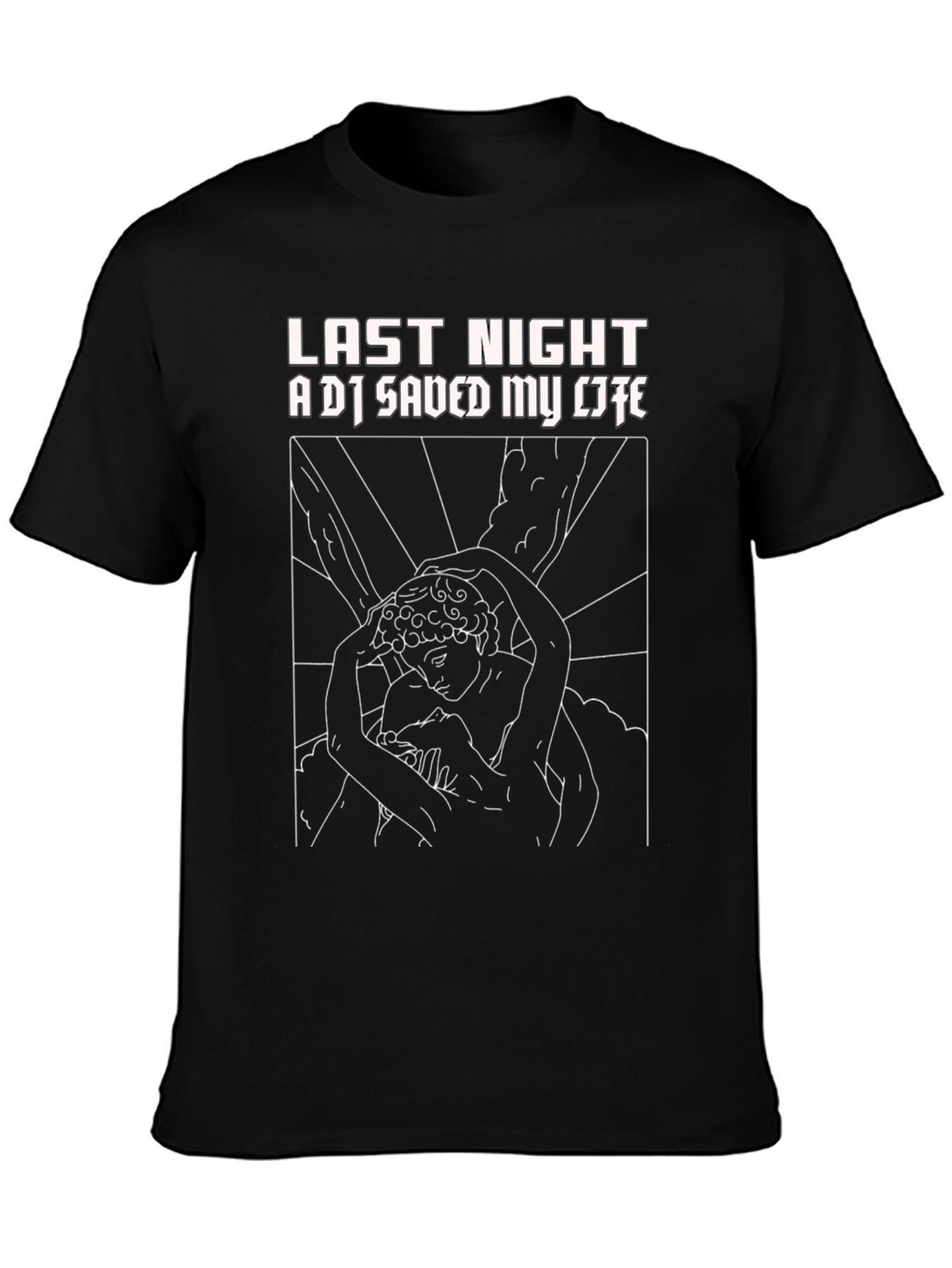 Last Night A DJ Saved My Life Graphic Tee