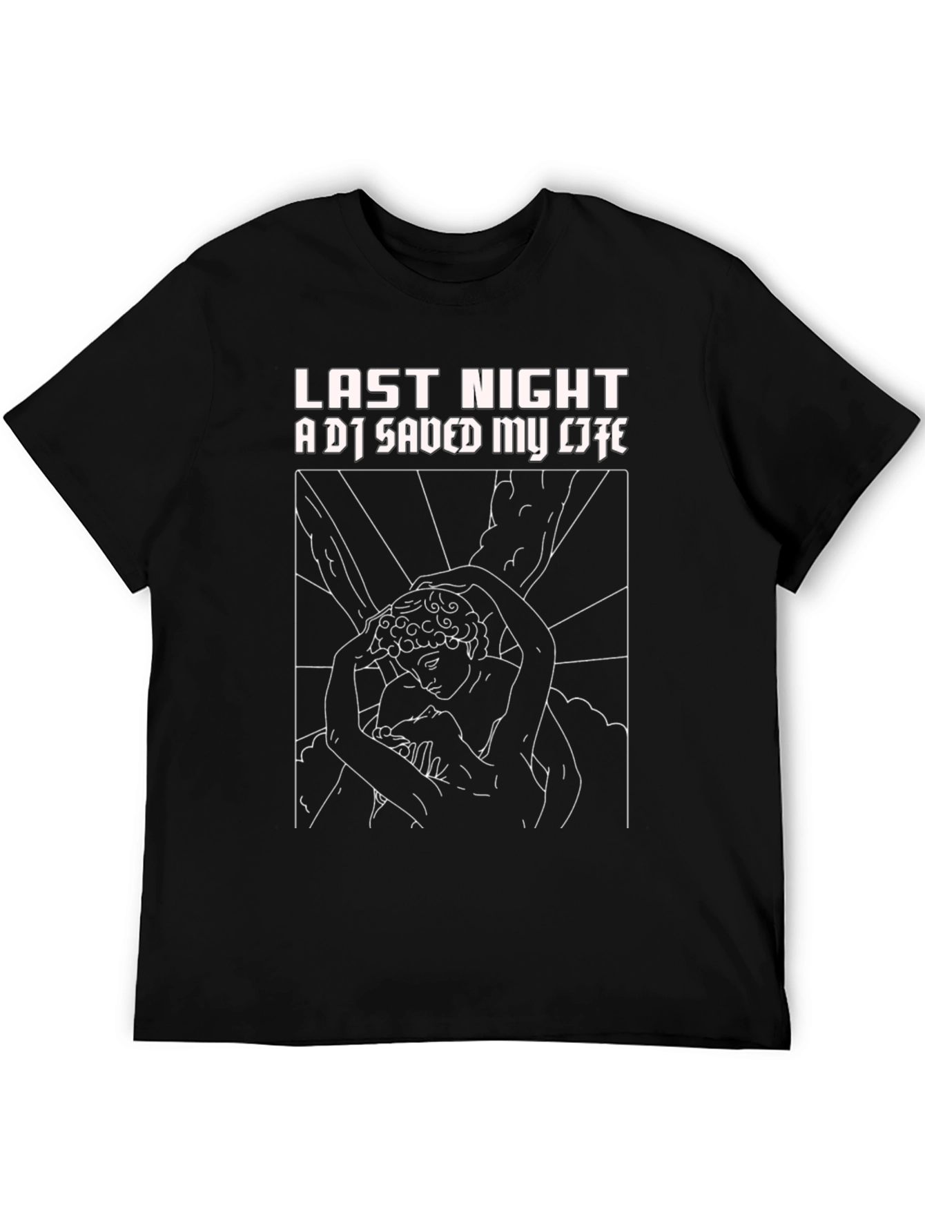 Last Night A DJ Saved My Life Graphic Tee